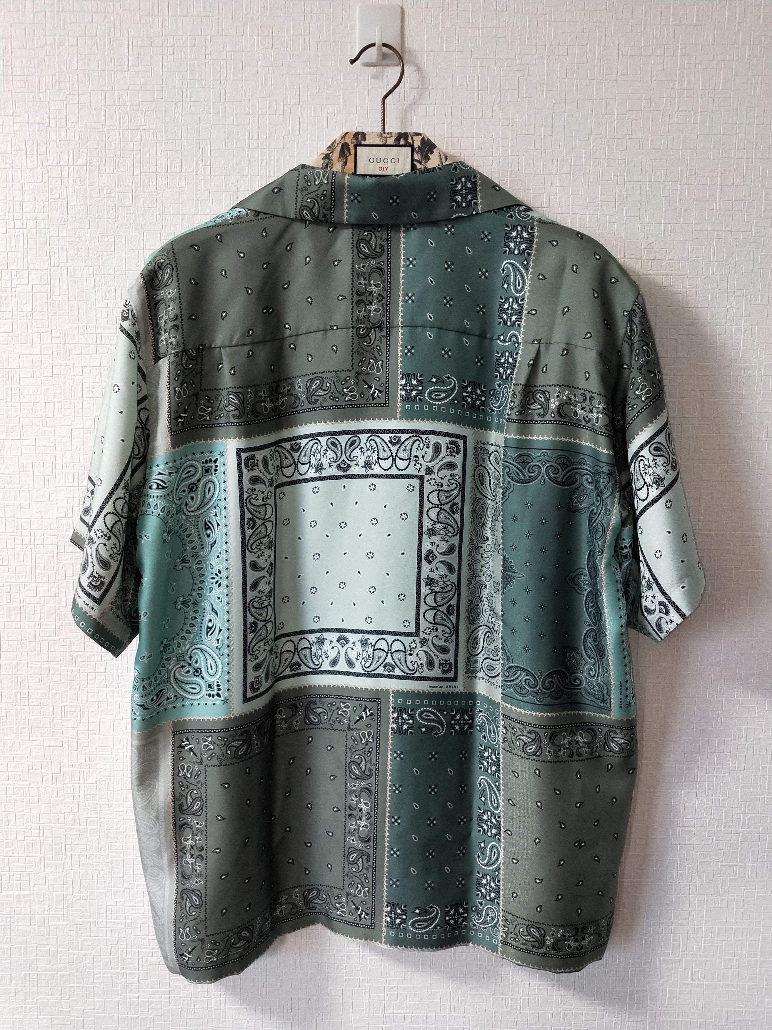 Amiri Bandana Patchwork Silk Shirt Size US XXL / EU 58 / 5 - 2 Thumbnail