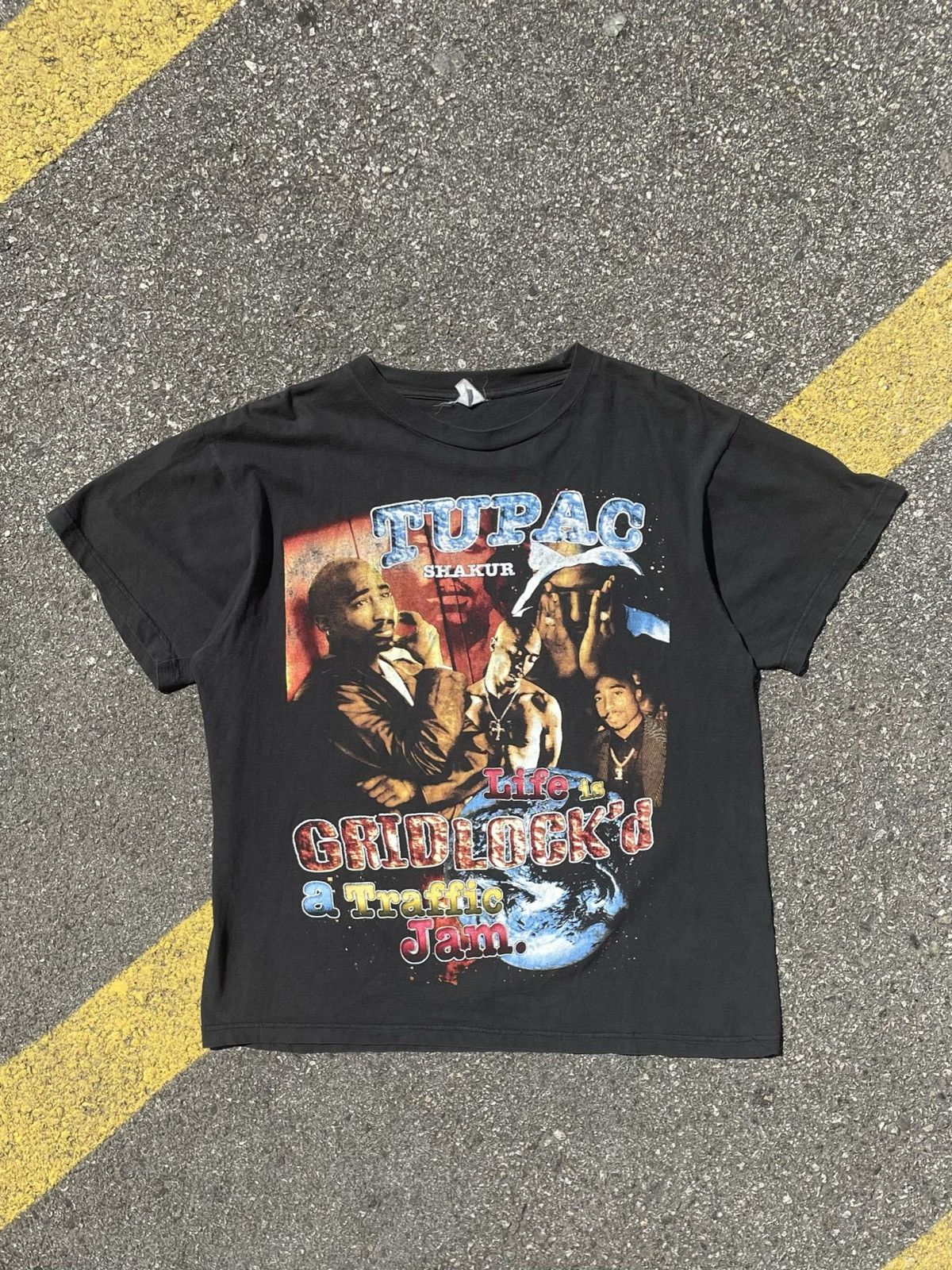 Other RARE 1996 Tupac Vintage Rap Tee Gridlock’d I Aint Mad At Cha Size US XL / EU 56 / 4 - 1 Thumbnail