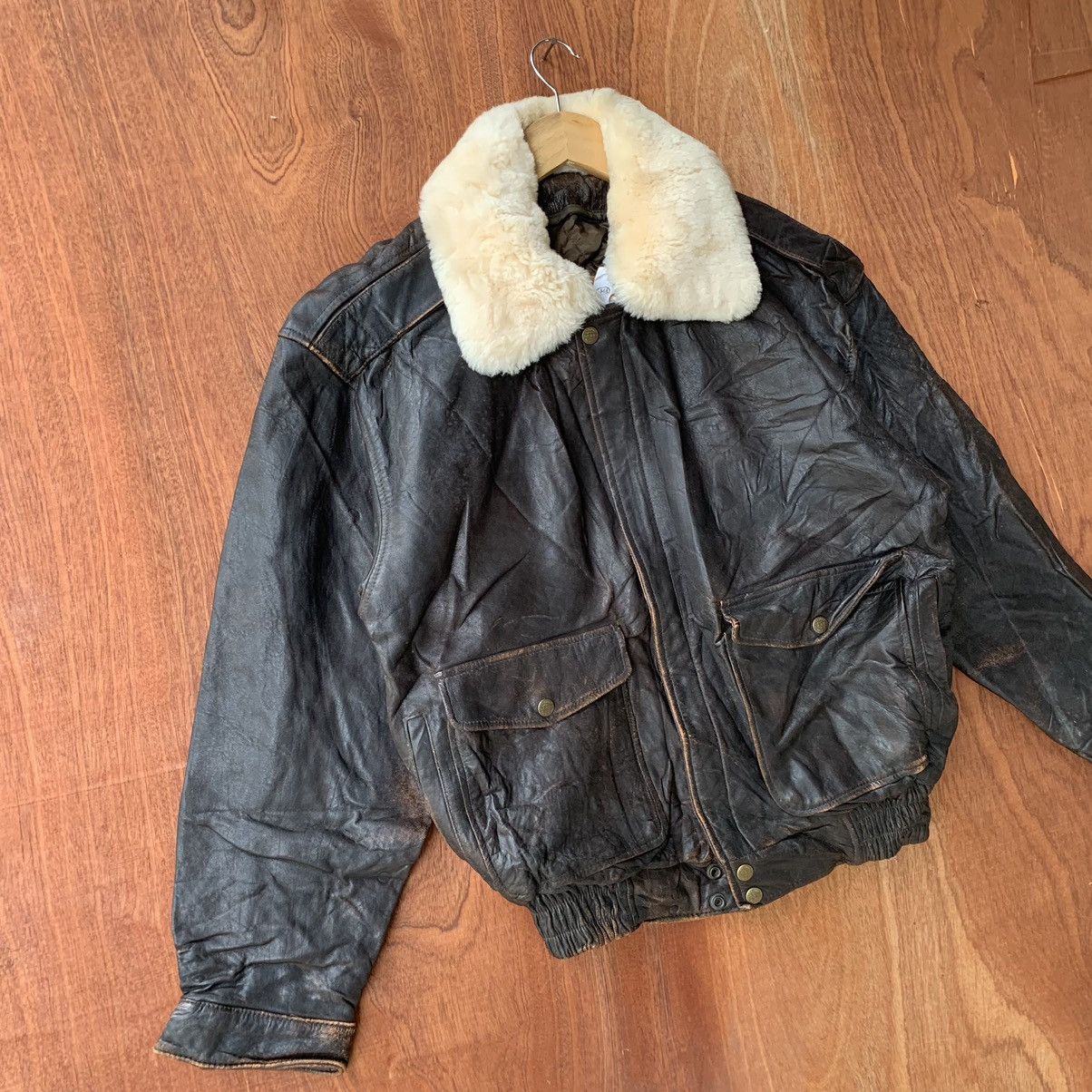 Branded Leather ‼️BINDING NOW‼️Vintage Classic Leather Jacket Size US M / EU 48-50 / 2 - 2 Thumbnail