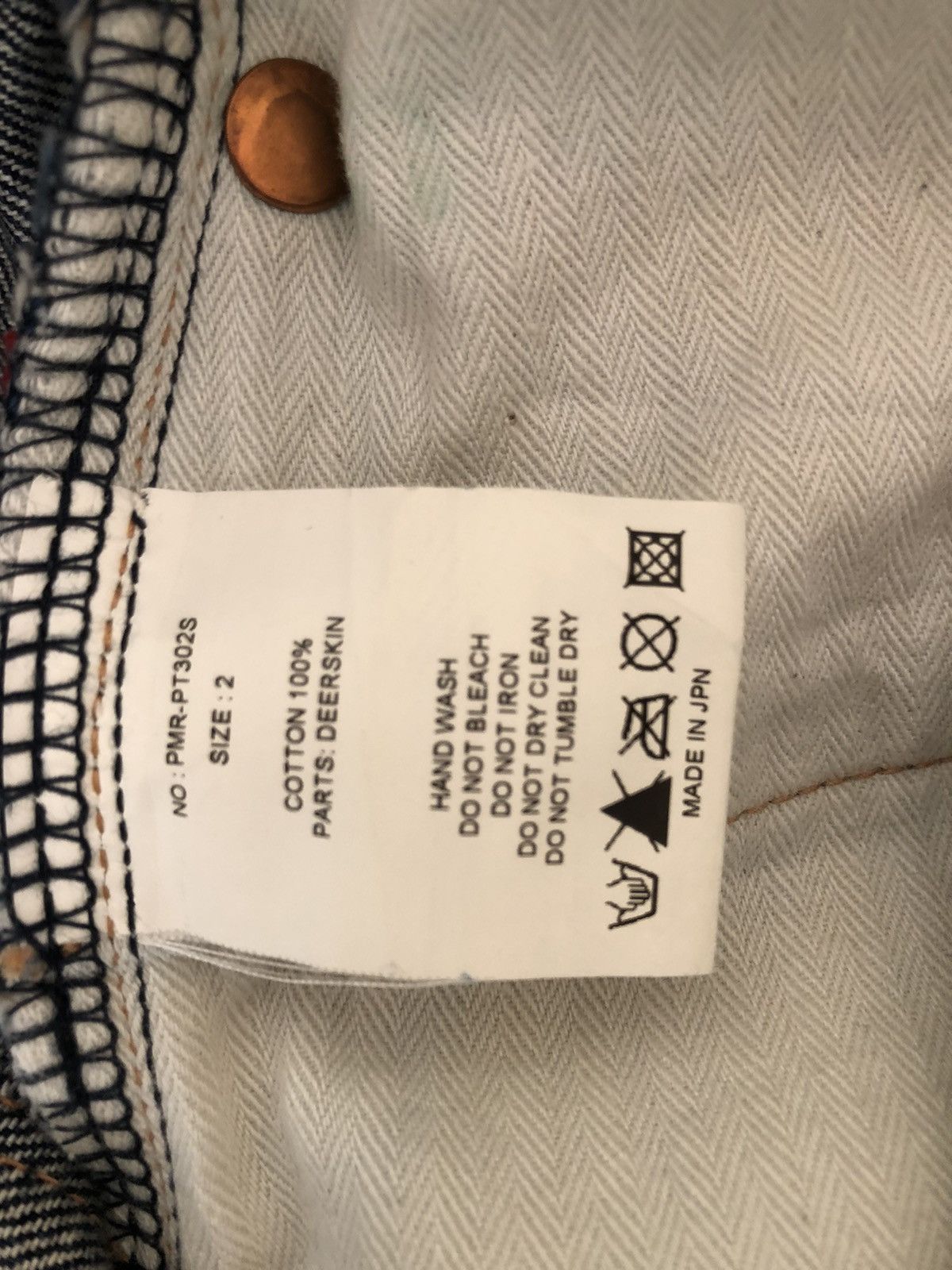 PHIGVEL MAKERS & Co. Phigvel Makers & Co Japan Selvedge Denim Jeans Size US 34 / EU 50 - 23 Thumbnail