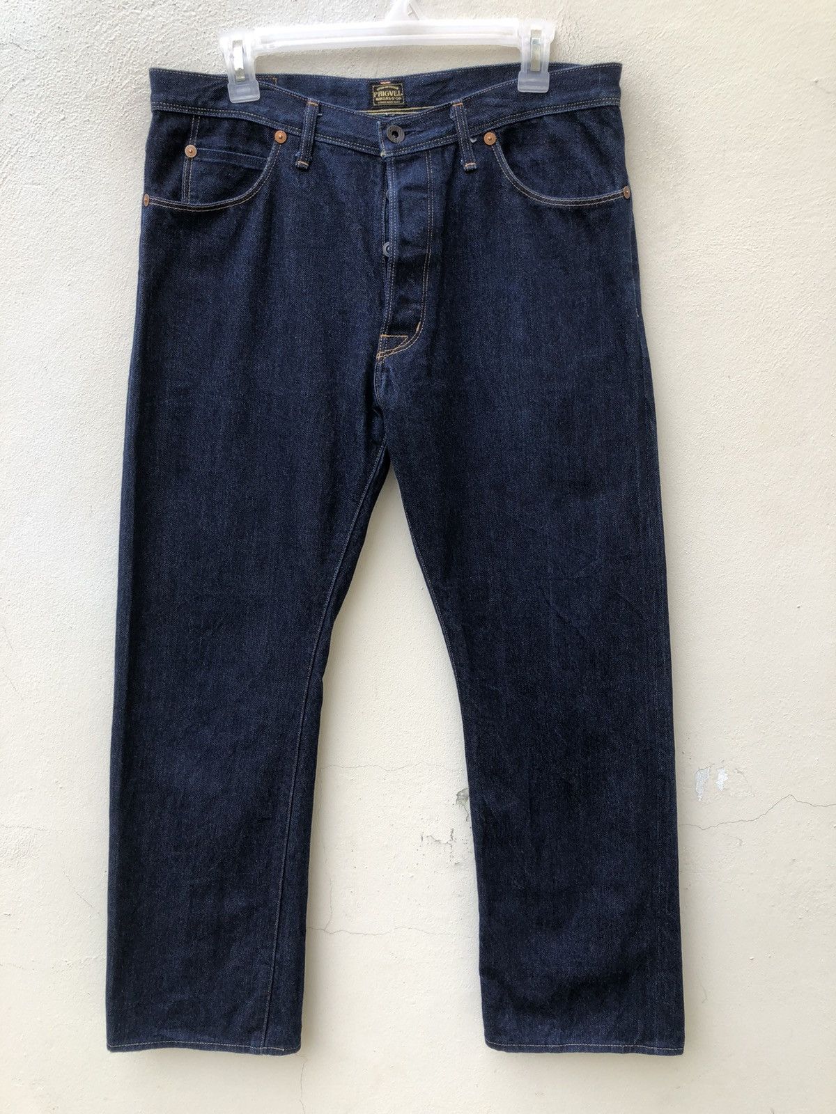 PHIGVEL MAKERS & Co. Phigvel Makers & Co Japan Selvedge Denim Jeans Size US 34 / EU 50 - 6 Thumbnail