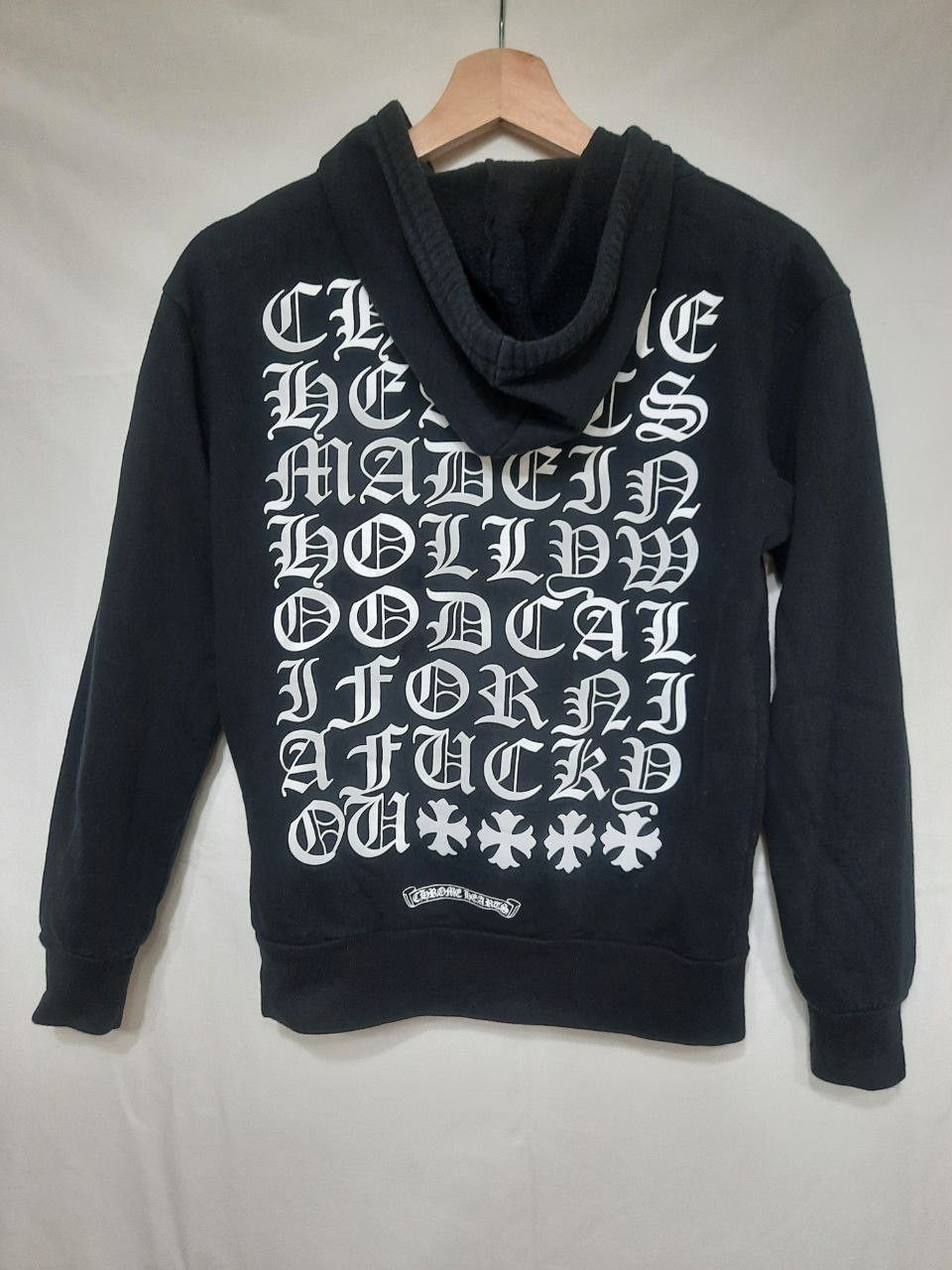 Chrome Hearts Eye Chart Zip Up Hoodie Grailed