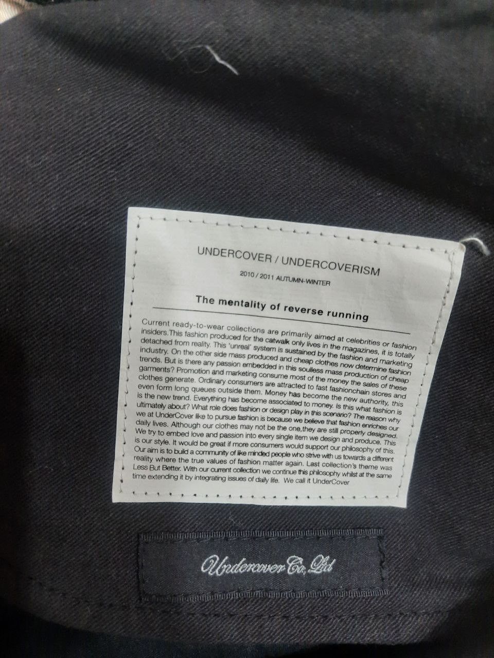 Jun Takahashi AW10 FW10 “Avakareta Life” Hybrid Denim Cargo Pants Size US 34 / EU 50 - 5 Thumbnail