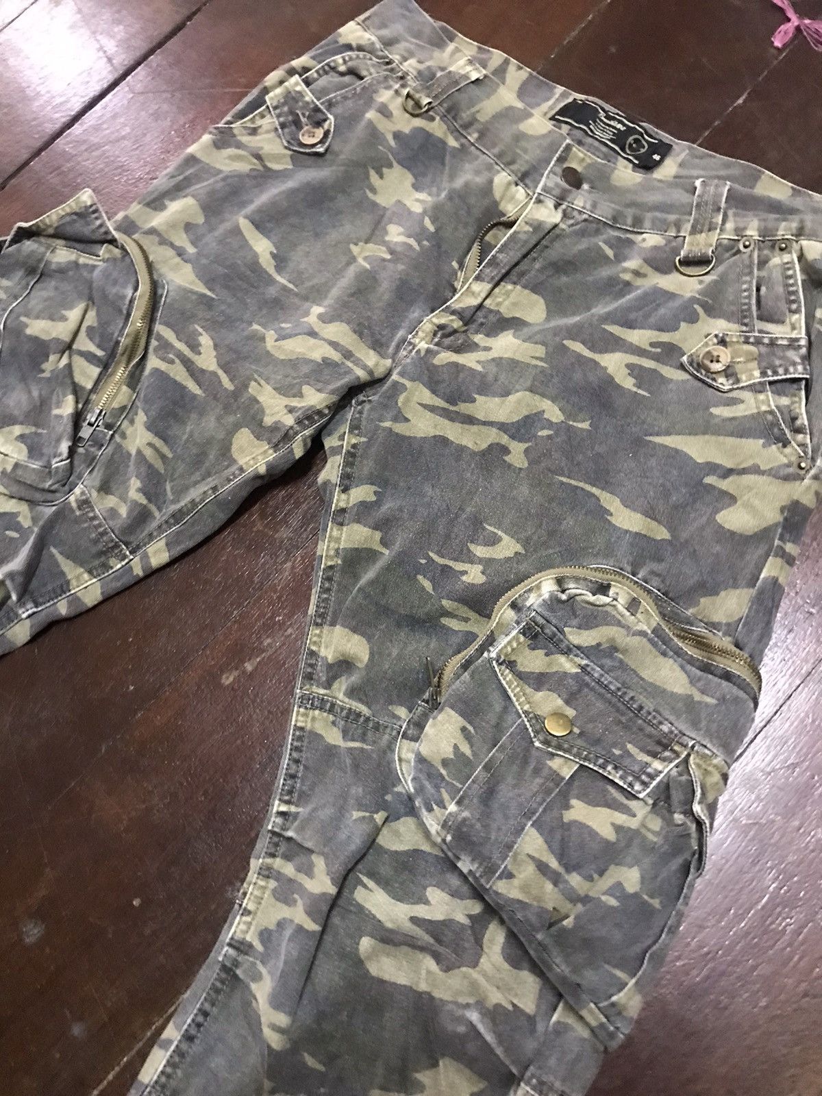 Japanese Brand Military style camo cargo pant multi pocket by brthbreath Size US 32 / EU 48 - 5 Thumbnail