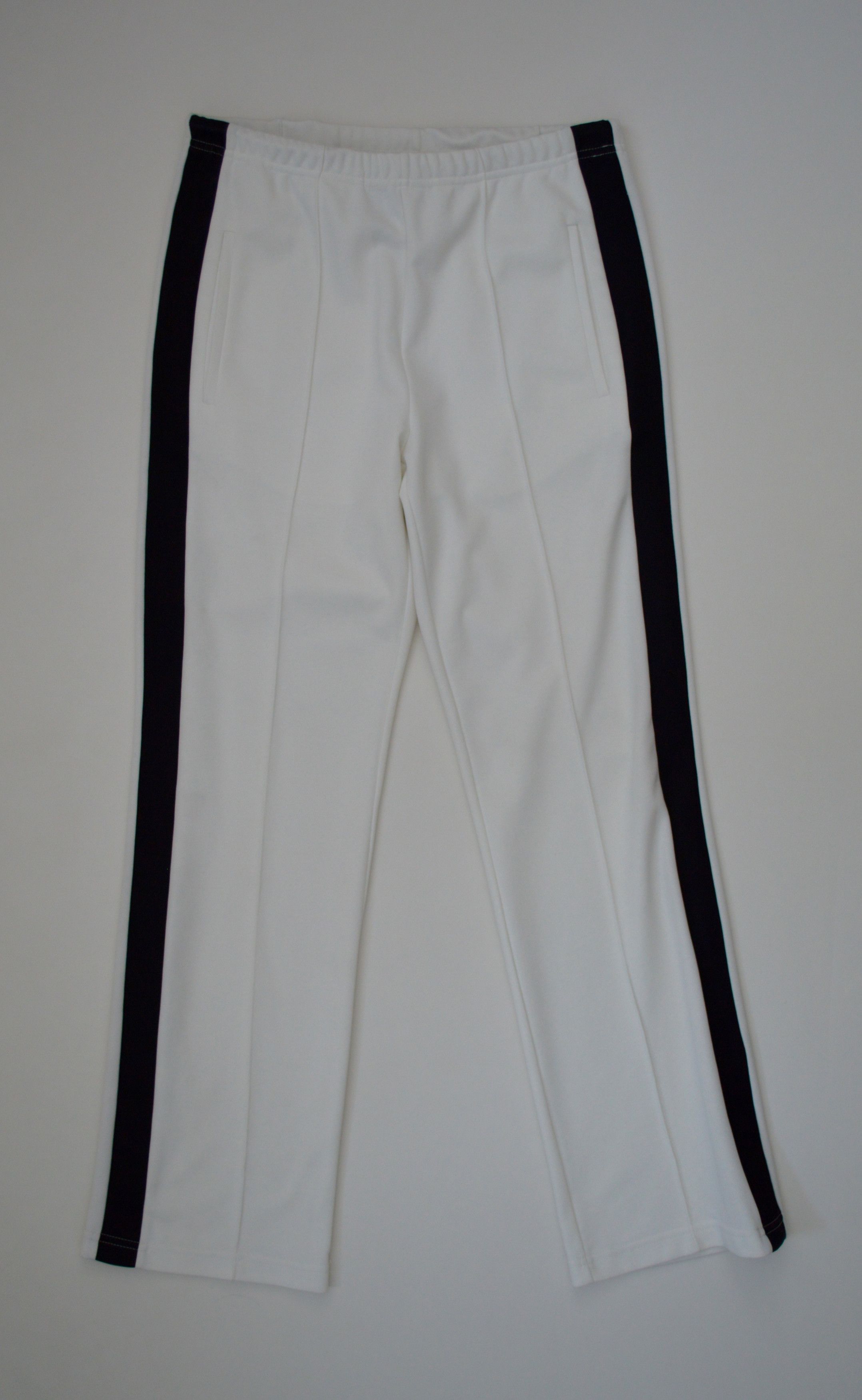 Maison Margiela S/S 18 White Flared Leg Side Stripe Sweatpants Size US 30 / EU 46 - 11 Thumbnail