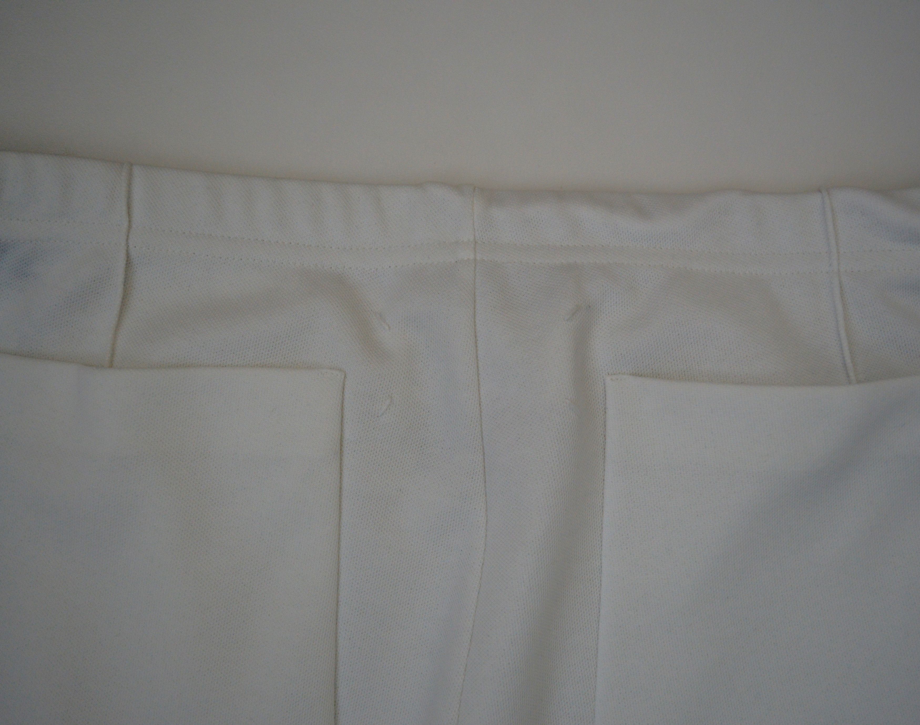 Maison Margiela S/S 18 White Flared Leg Side Stripe Sweatpants Size US 30 / EU 46 - 10 Thumbnail