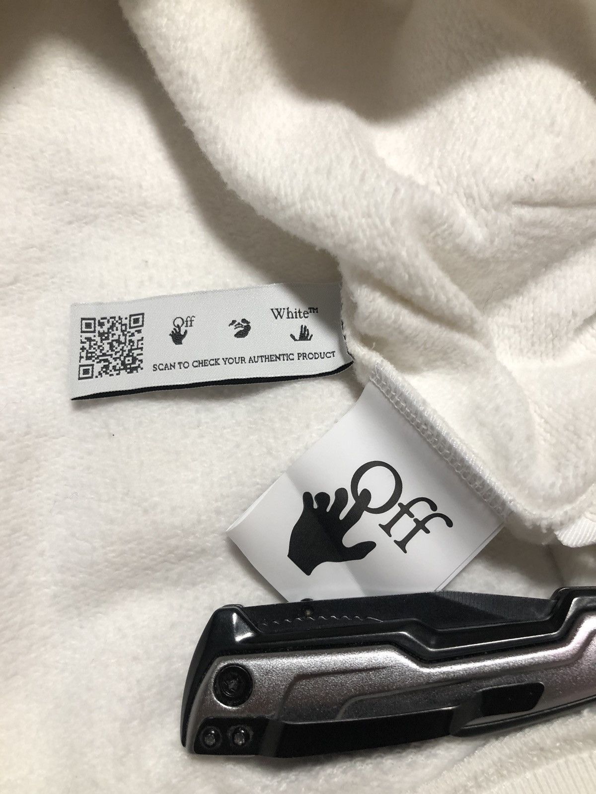 Off-White Off White Graffiti Logo Hoodie Size US M / EU 48-50 / 2 - 9 Thumbnail