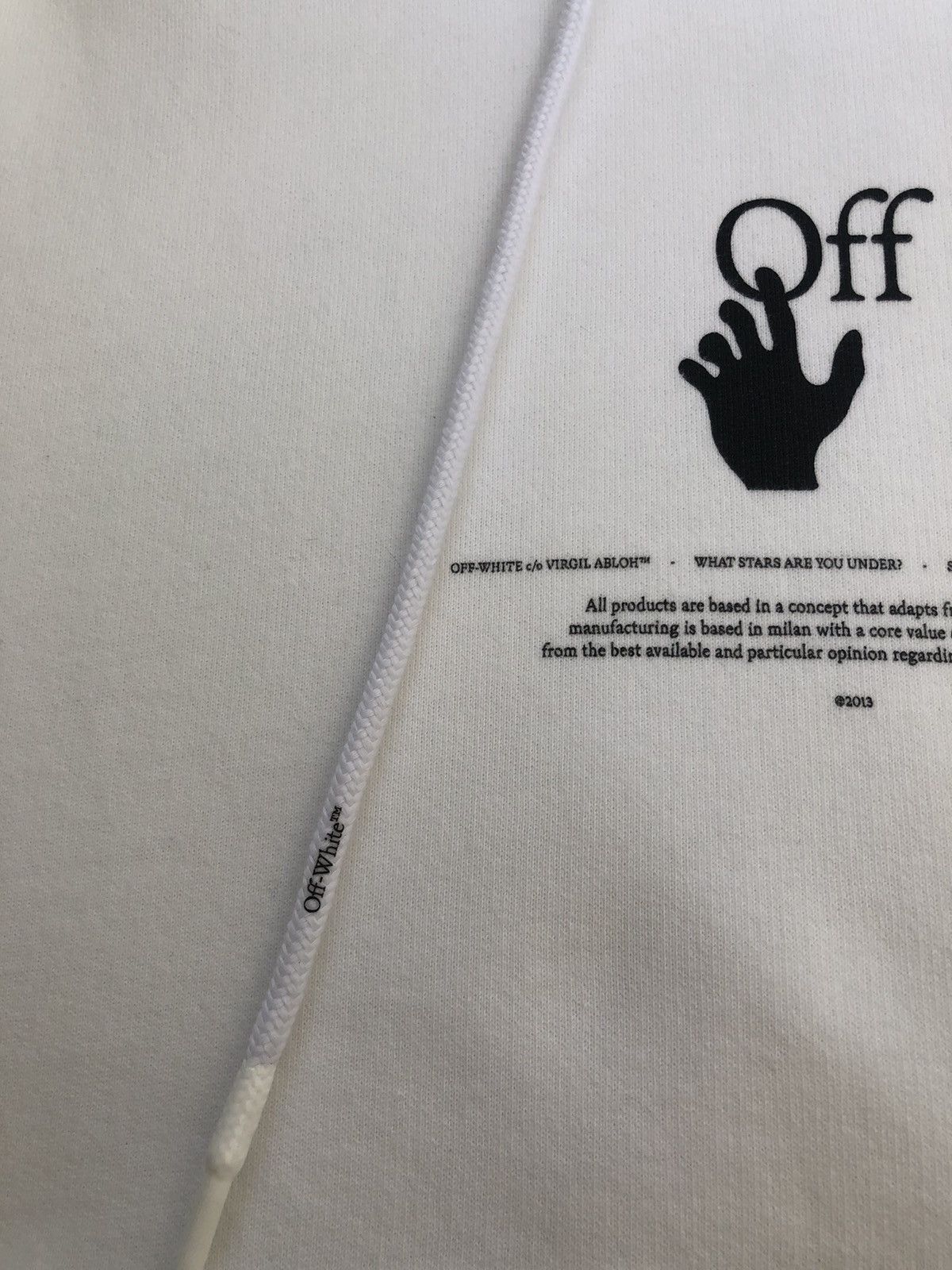Off-White Off White Graffiti Logo Hoodie Size US M / EU 48-50 / 2 - 5 Thumbnail