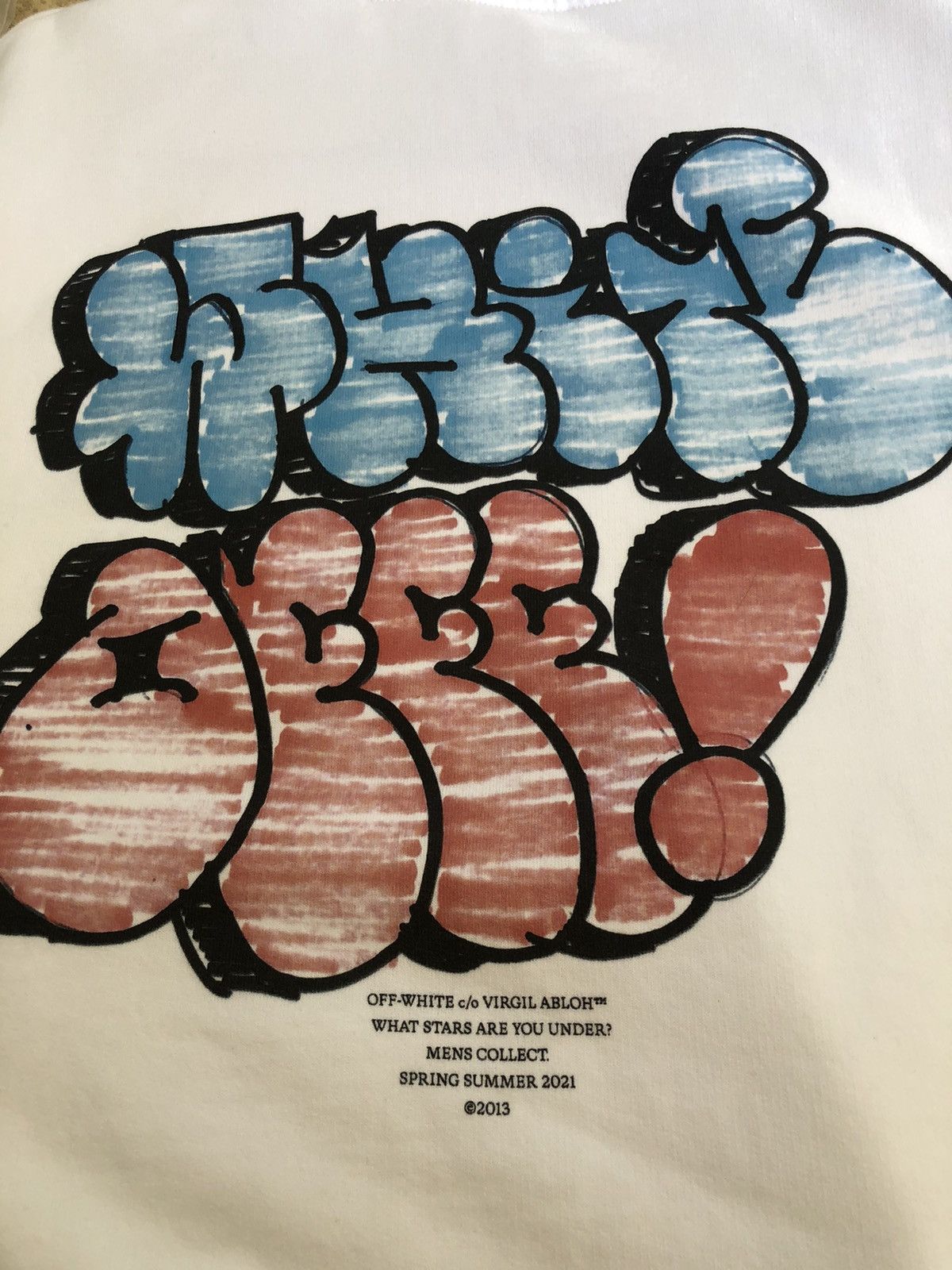 Off-White Off White Graffiti Logo Hoodie Size US M / EU 48-50 / 2 - 3 Thumbnail