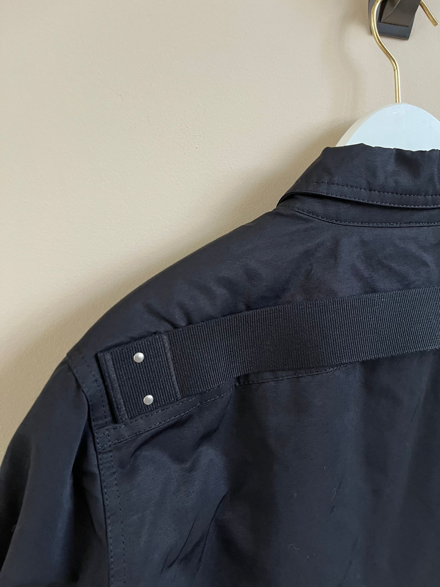 Rick Owens Drkshdw FW19 Padded Patch Outershirt in Black Size US S / EU 44-46 / 1 - 12 Thumbnail