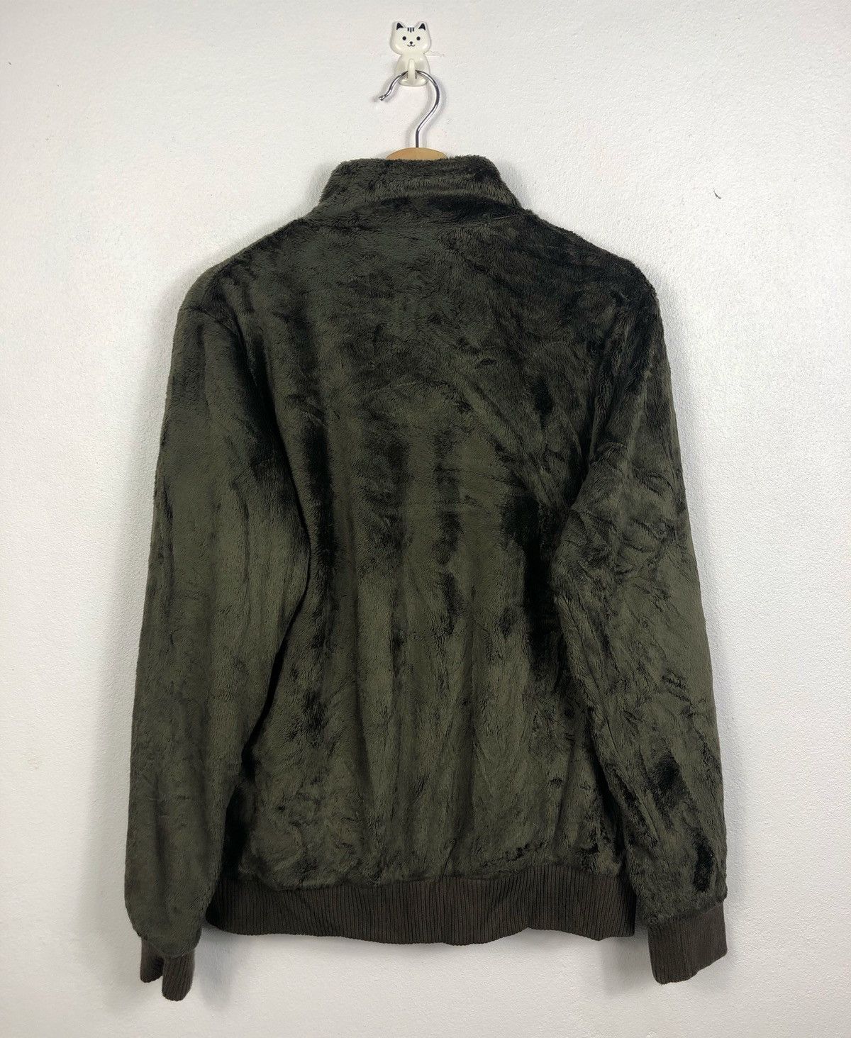 Beams Japan Rare Beams Faux Fur Velvet Zipper Sweatshirt Size US L / EU 52-54 / 3 - 7 Thumbnail