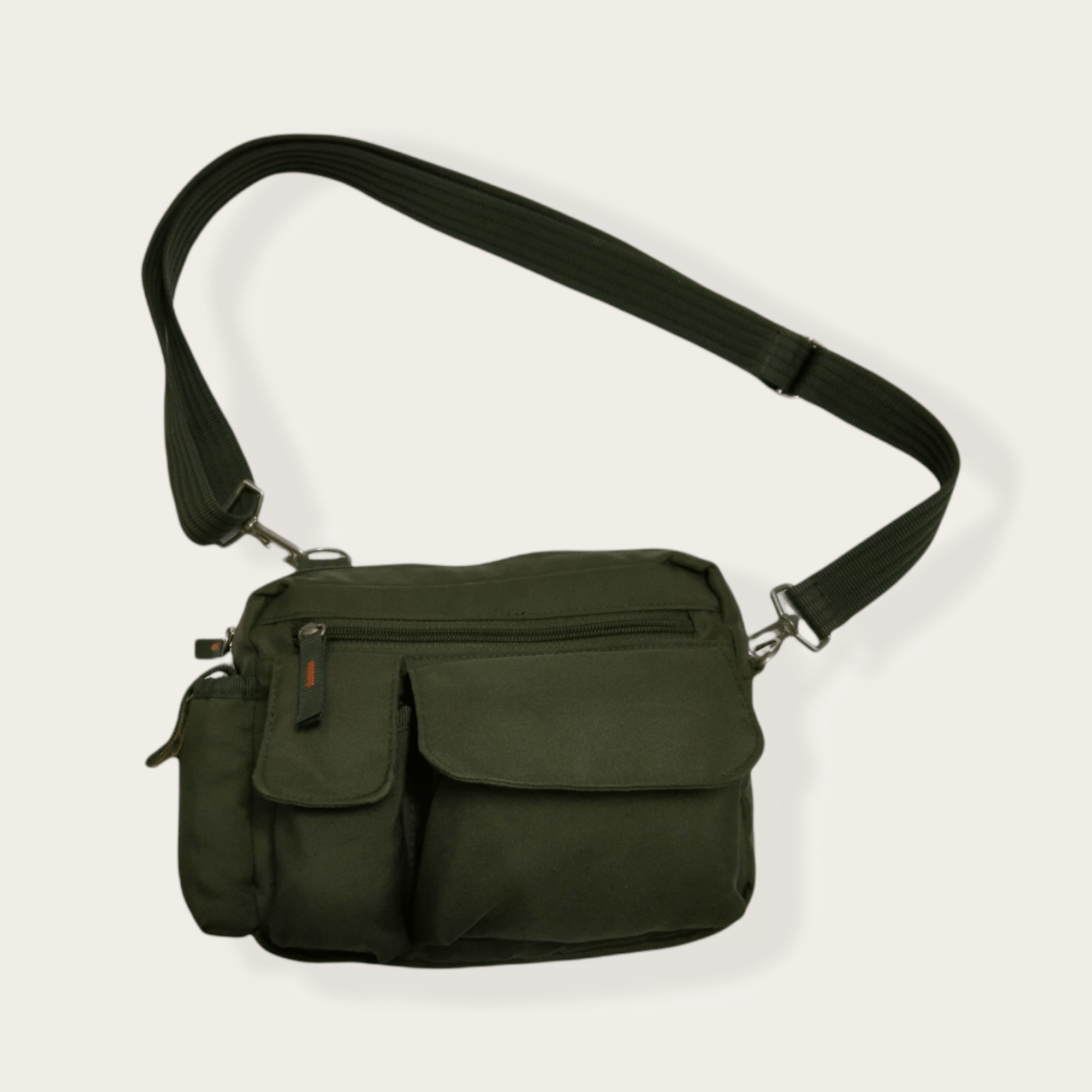 Japanese Brand VINTAGE UNIQLO GREEN ARMY CROSSBODY BAG Size ONE SIZE - 10 Thumbnail