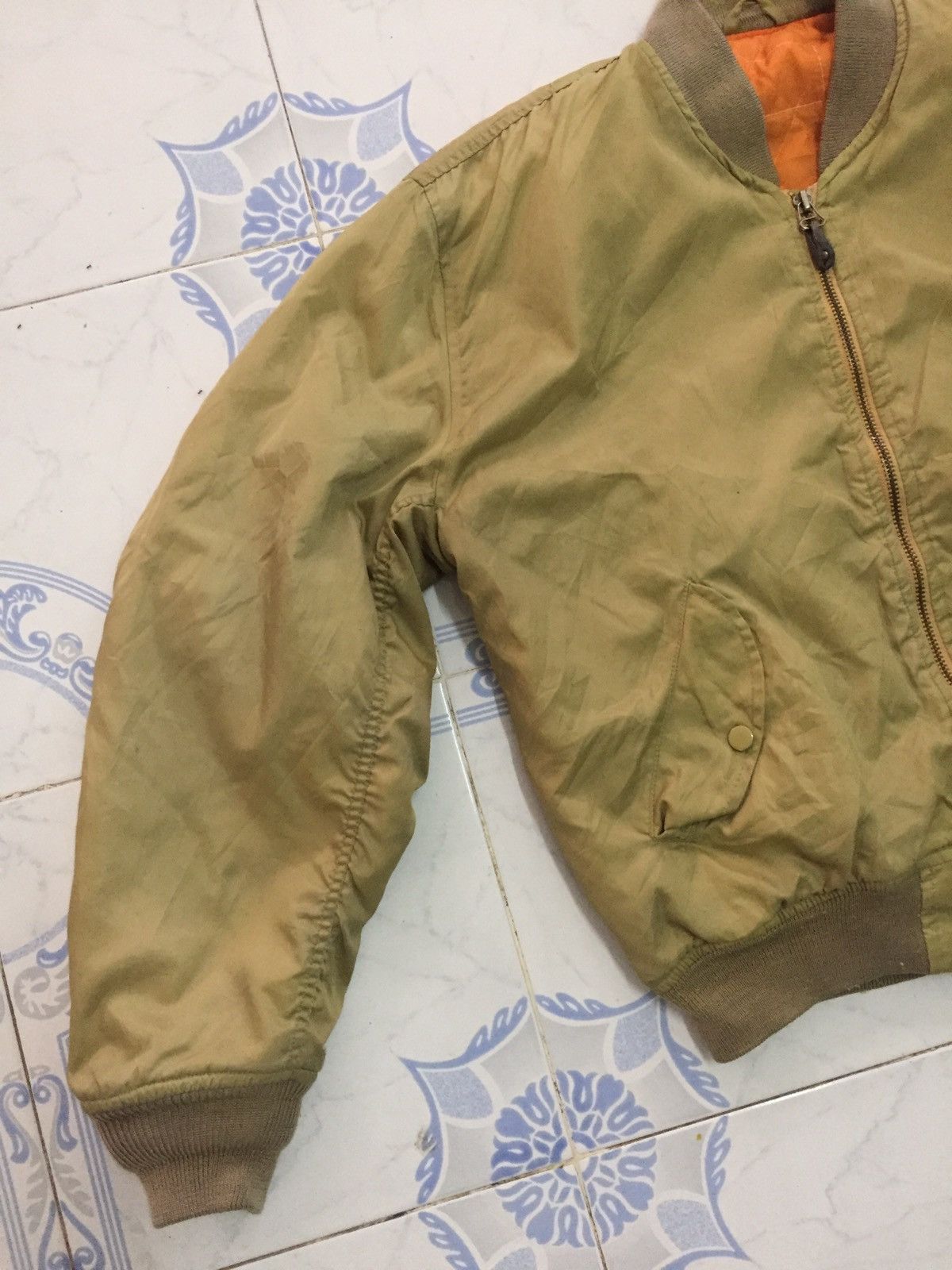 Japanese Brand Bomber Jacket Size US L / EU 52-54 / 3 - 3 Thumbnail