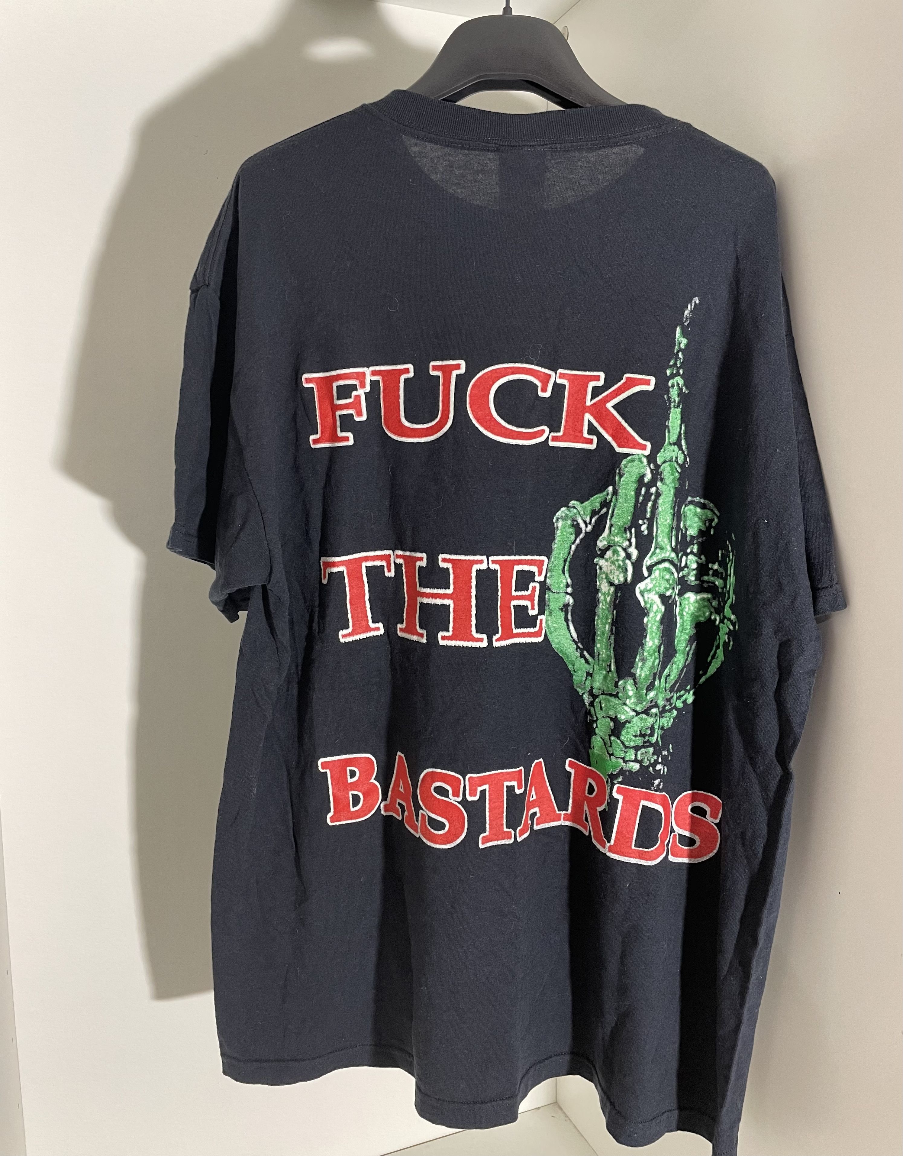 Band Tees Vintage The Exploited 2001 Punk Band Fuck the bastards tee Size US XL / EU 56 / 4 - 5 Thumbnail