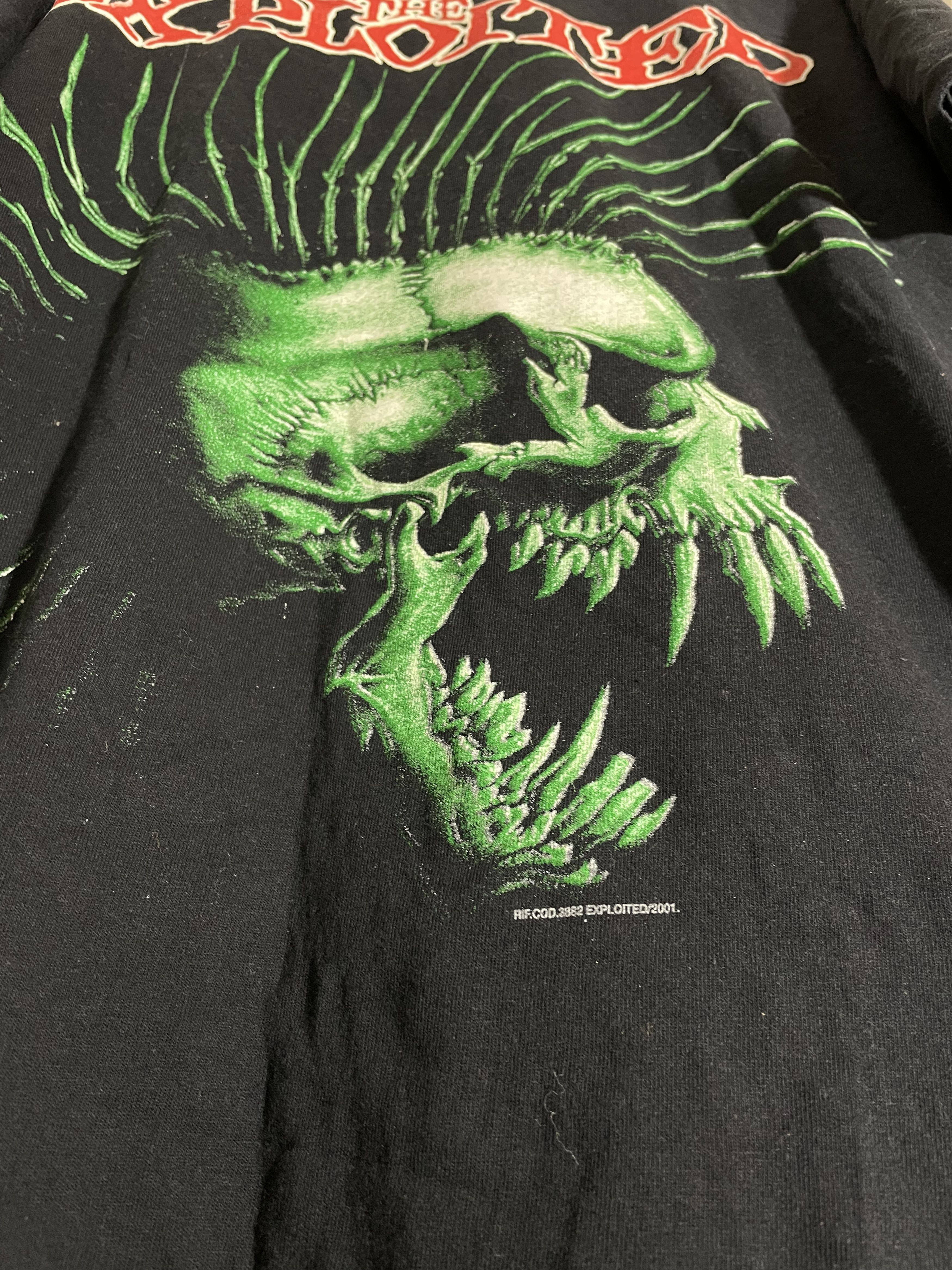 Band Tees Vintage The Exploited 2001 Punk Band Fuck the bastards tee Size US XL / EU 56 / 4 - 2 Thumbnail
