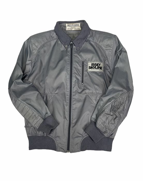 Issey Miyake VINTAGE 80s ISSEY SKYLINE BOMBER JACKET | Grailed