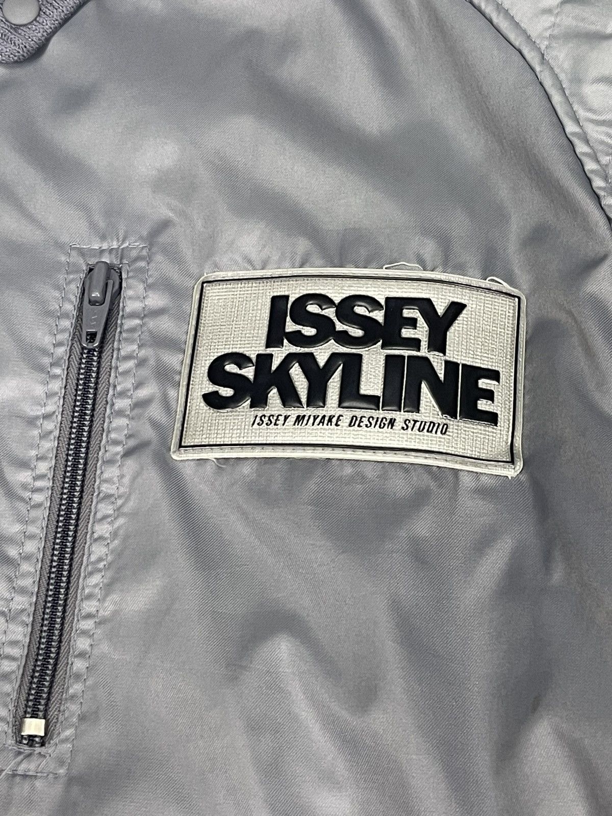 Issey Miyake 80s ISSEY SKYLINE BOMBER JACKET Size US M / EU 48-50 / 2 - 10 Thumbnail