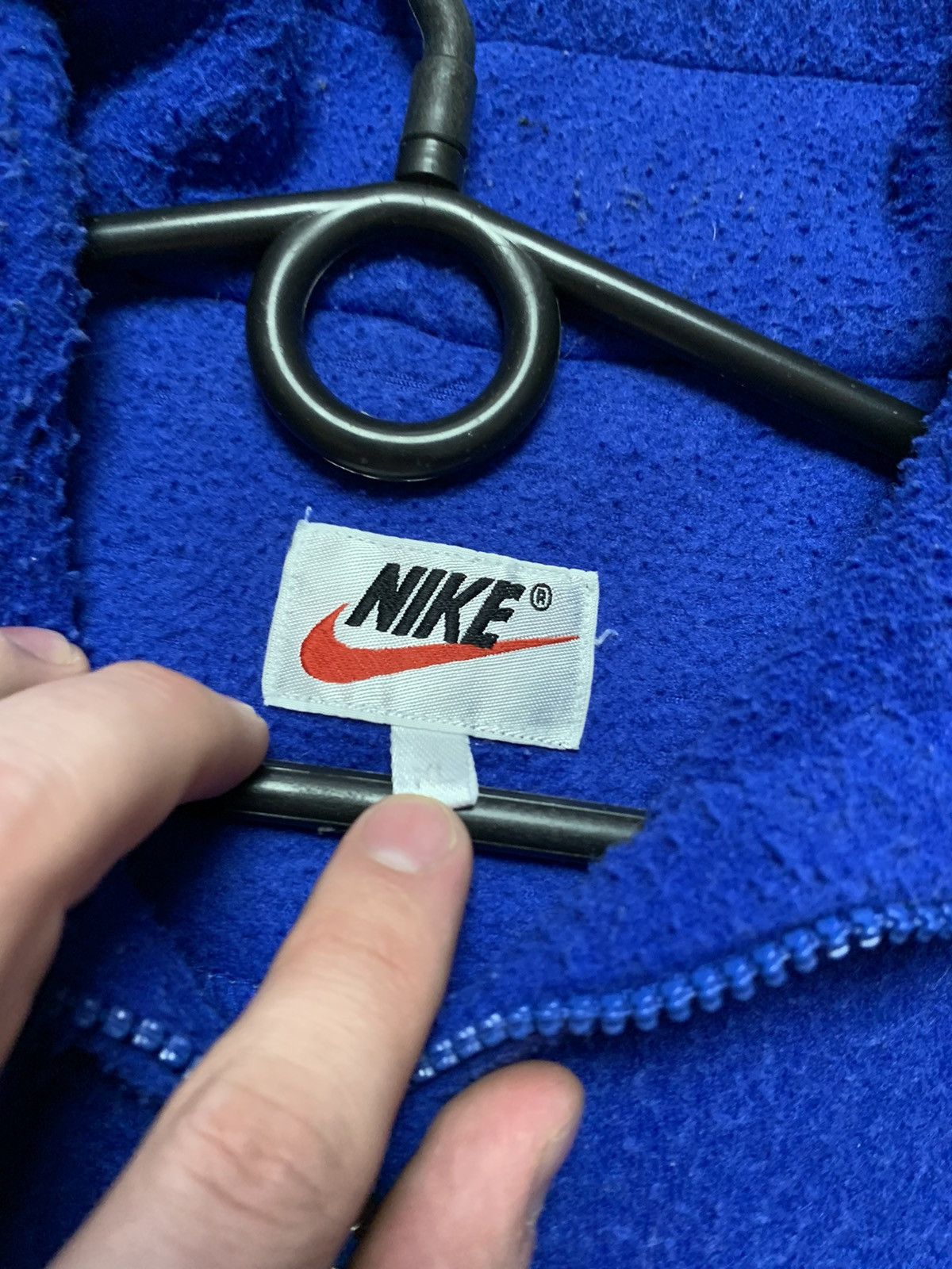 Nike × Vintage Vintage Nike sweatshirt 1/4 zip court size L/XL Size US L / EU 52-54 / 3 - 4 Thumbnail