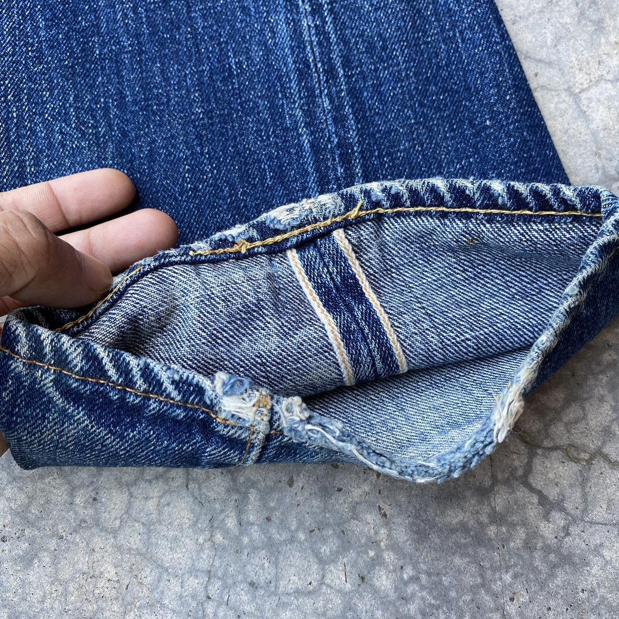 Denime × Japanese Brand Vintage Denime Patchwork Selvedge Jeans Distressed Denim Size 26" / US 2 / IT 38 - 7 Thumbnail
