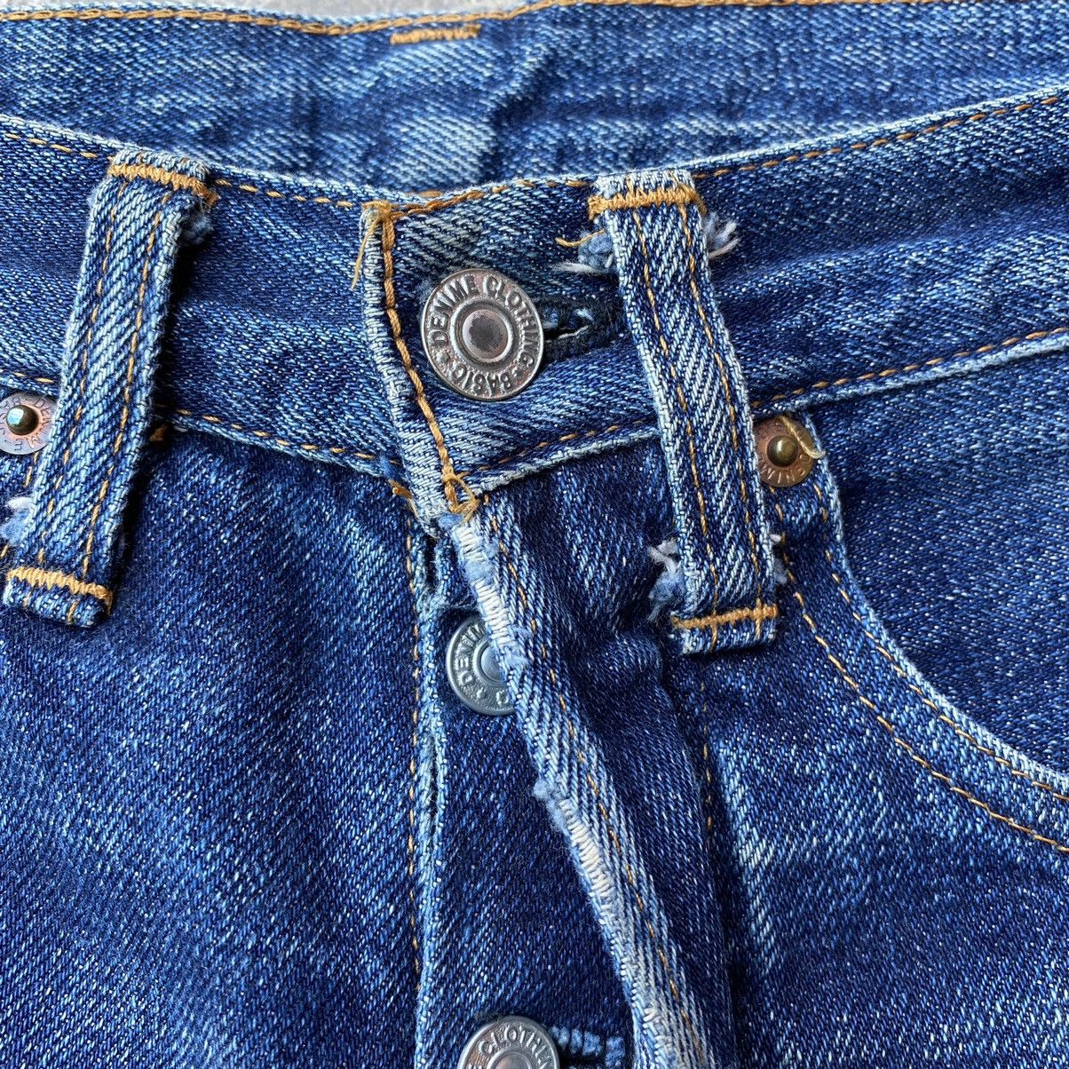 Denime × Japanese Brand Vintage Denime Patchwork Selvedge Jeans Distressed Denim Size 26" / US 2 / IT 38 - 10 Thumbnail