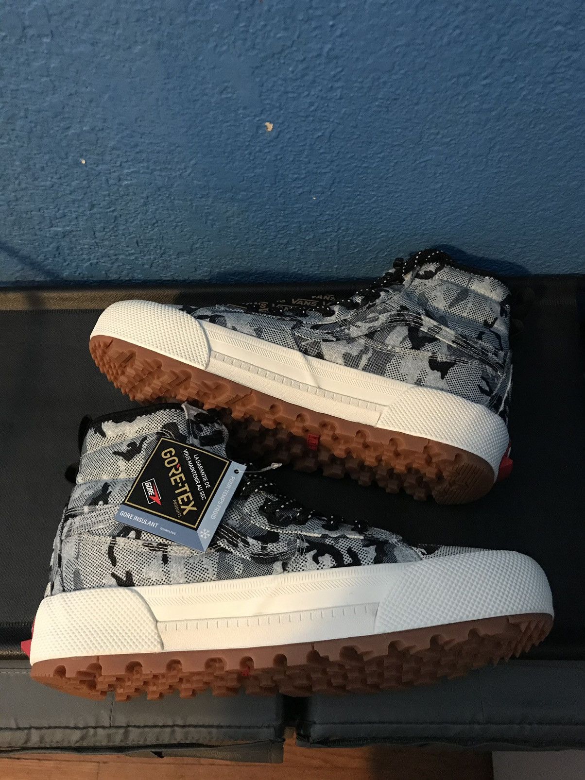 New VANS Sk8 Hi Goretex MTE-3 3M Thinsulate Camo Defcon Boot