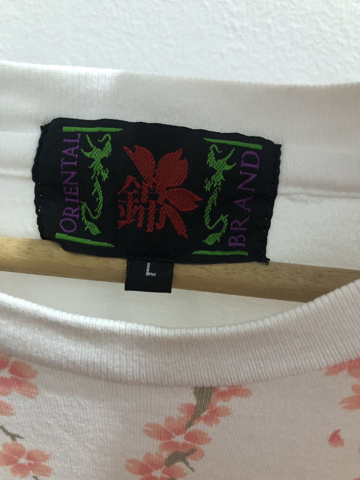 Cartoon Network × Japanese Brand Rare Evangelion Rei Ayanami Embroidery Sakura Flower Size US L / EU 52-54 / 3 - 10 Thumbnail