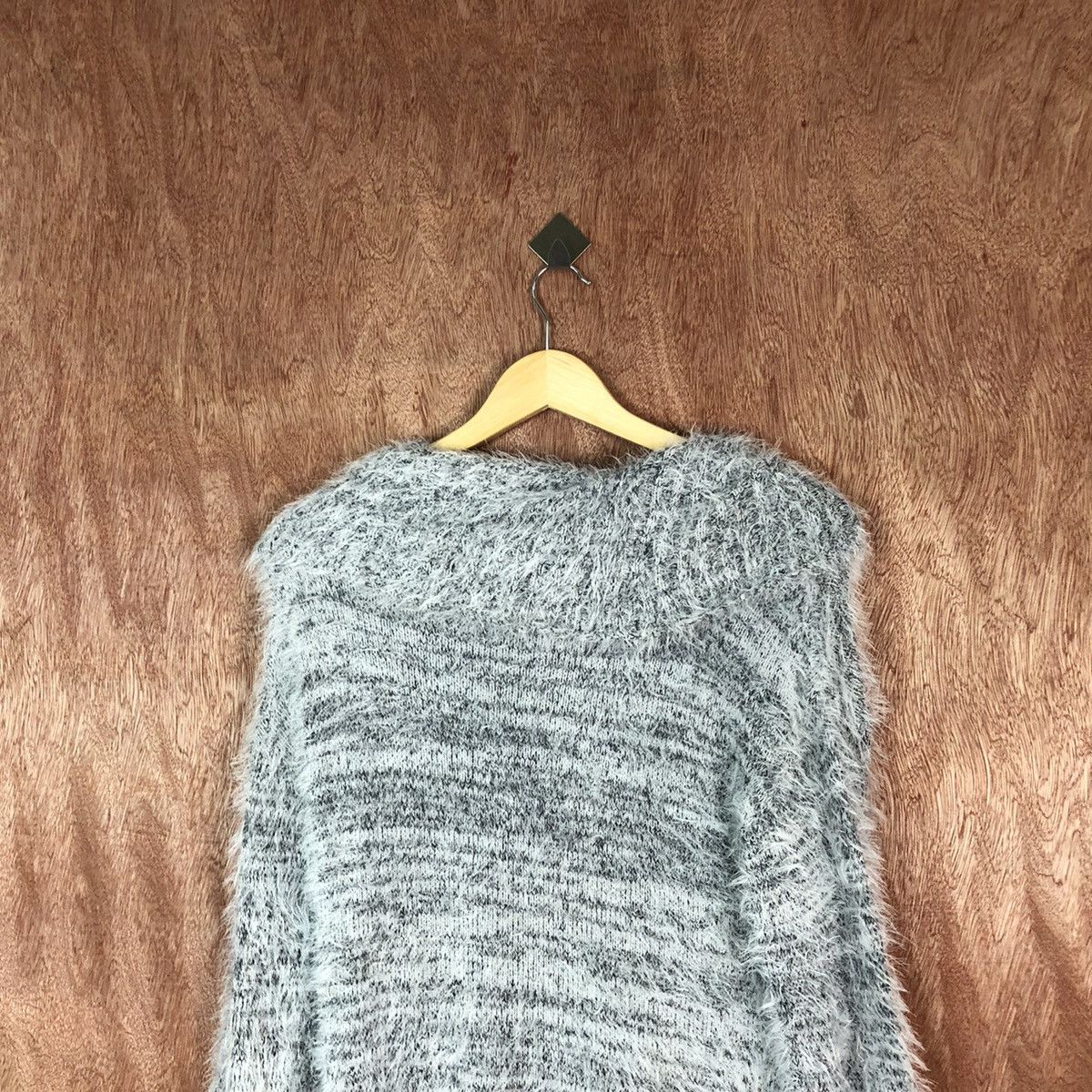 Homespun Knitwear Raf-Raf japan Shag Shaggy Fur Mohair Knitwear #6610 Size US M / EU 48-50 / 2 - 8 Thumbnail