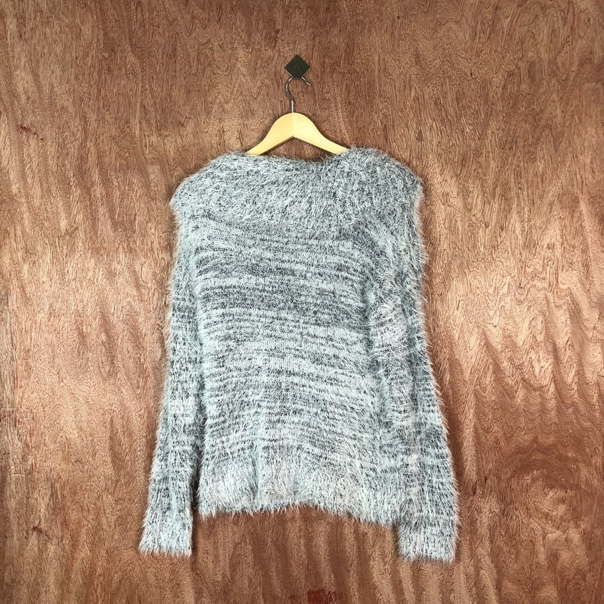 Homespun Knitwear Raf-Raf japan Shag Shaggy Fur Mohair Knitwear #6610 Size US M / EU 48-50 / 2 - 7 Thumbnail