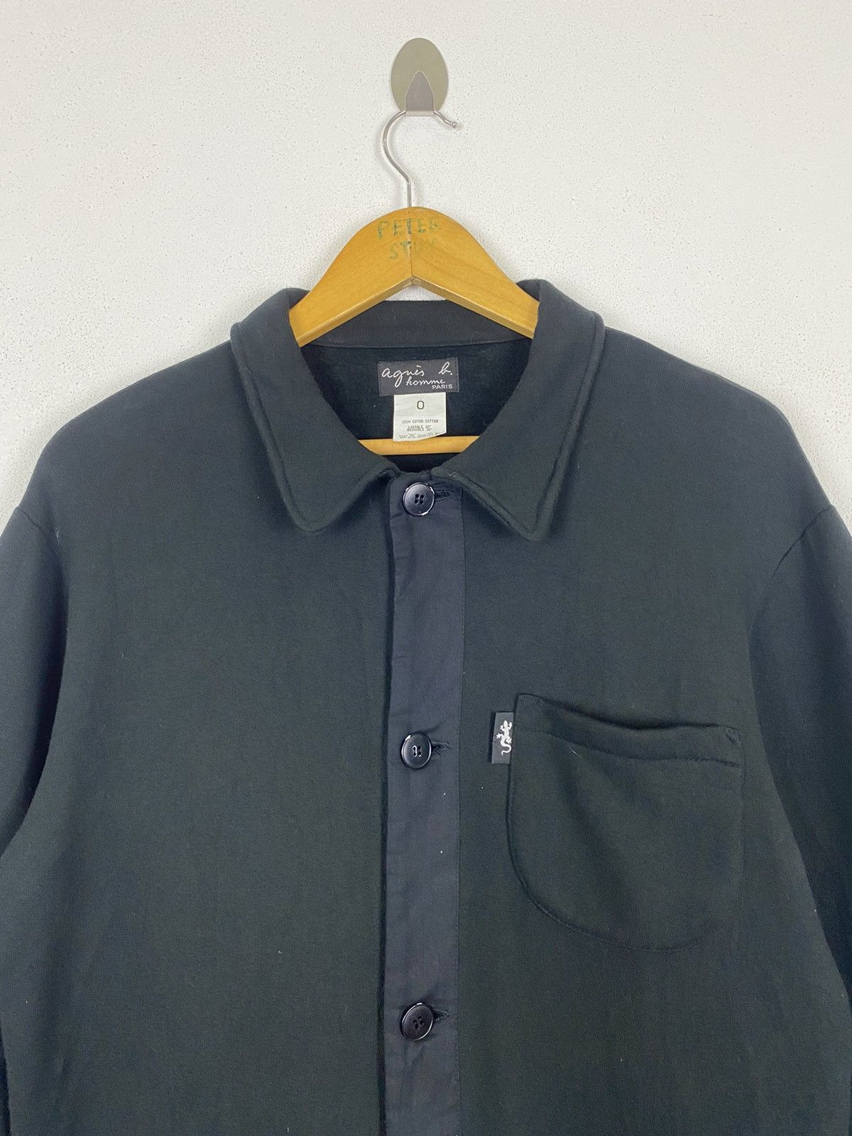 Designer × Issey Miyake × agnes b. AGNES B BUTTON JACKET COTTON FABRIC Size US M / EU 48-50 / 2 - 5 Thumbnail