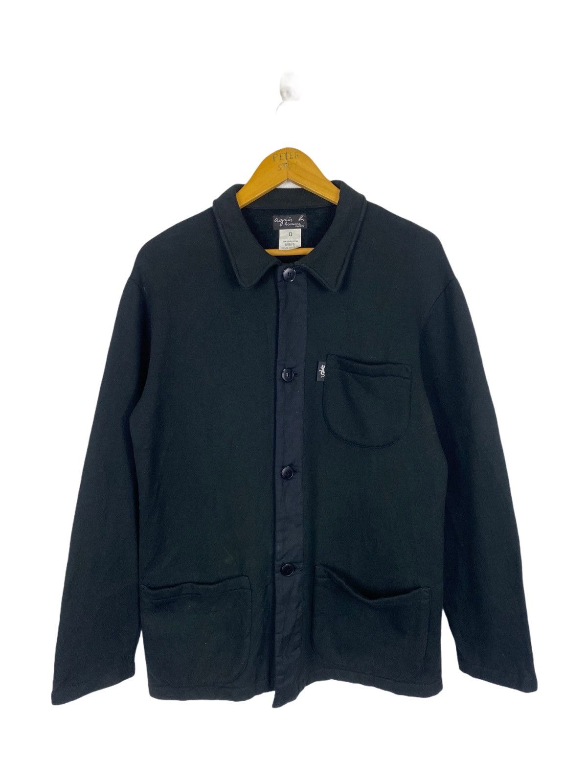 Designer × Issey Miyake × agnes b. AGNES B BUTTON JACKET COTTON FABRIC Size US M / EU 48-50 / 2 - 1 Thumbnail