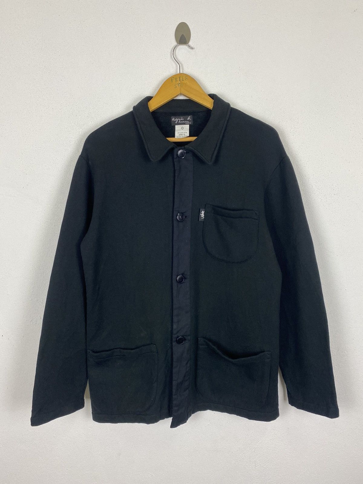 Designer × Issey Miyake × agnes b. AGNES B BUTTON JACKET COTTON FABRIC Size US M / EU 48-50 / 2 - 2 Thumbnail