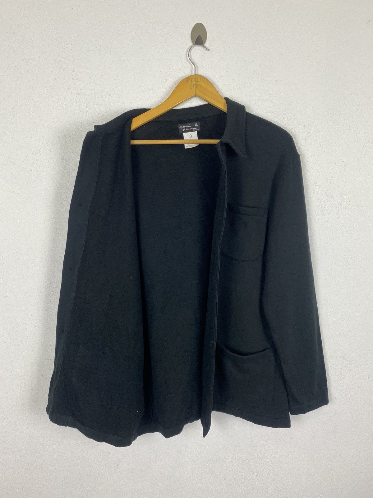 Designer × Issey Miyake × agnes b. AGNES B BUTTON JACKET COTTON FABRIC Size US M / EU 48-50 / 2 - 3 Thumbnail
