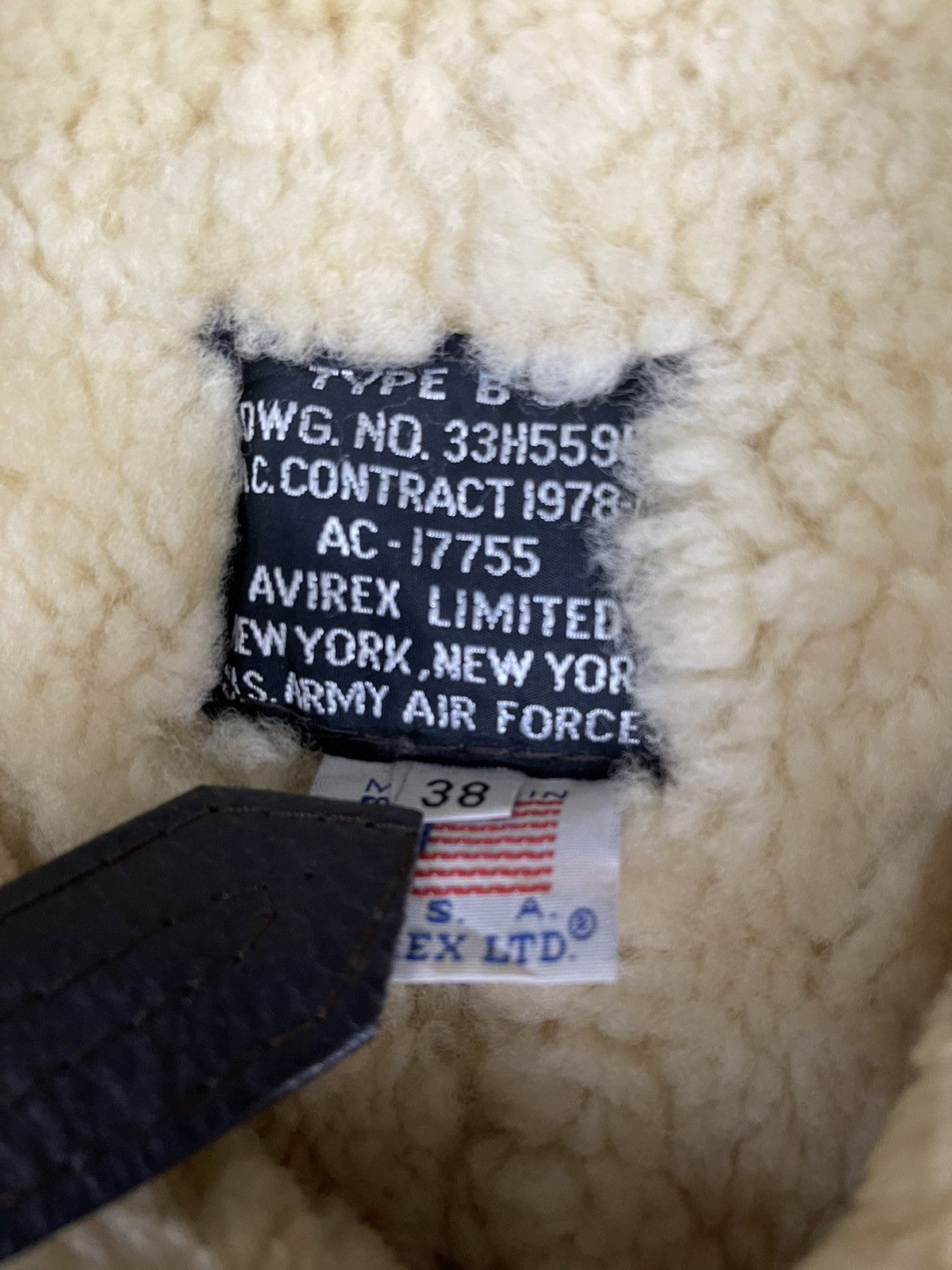 Avirex AVIREX B3 LIMITED EDITION SHERLING JACKET Size US S / EU 44-46 / 1 - 10 Thumbnail
