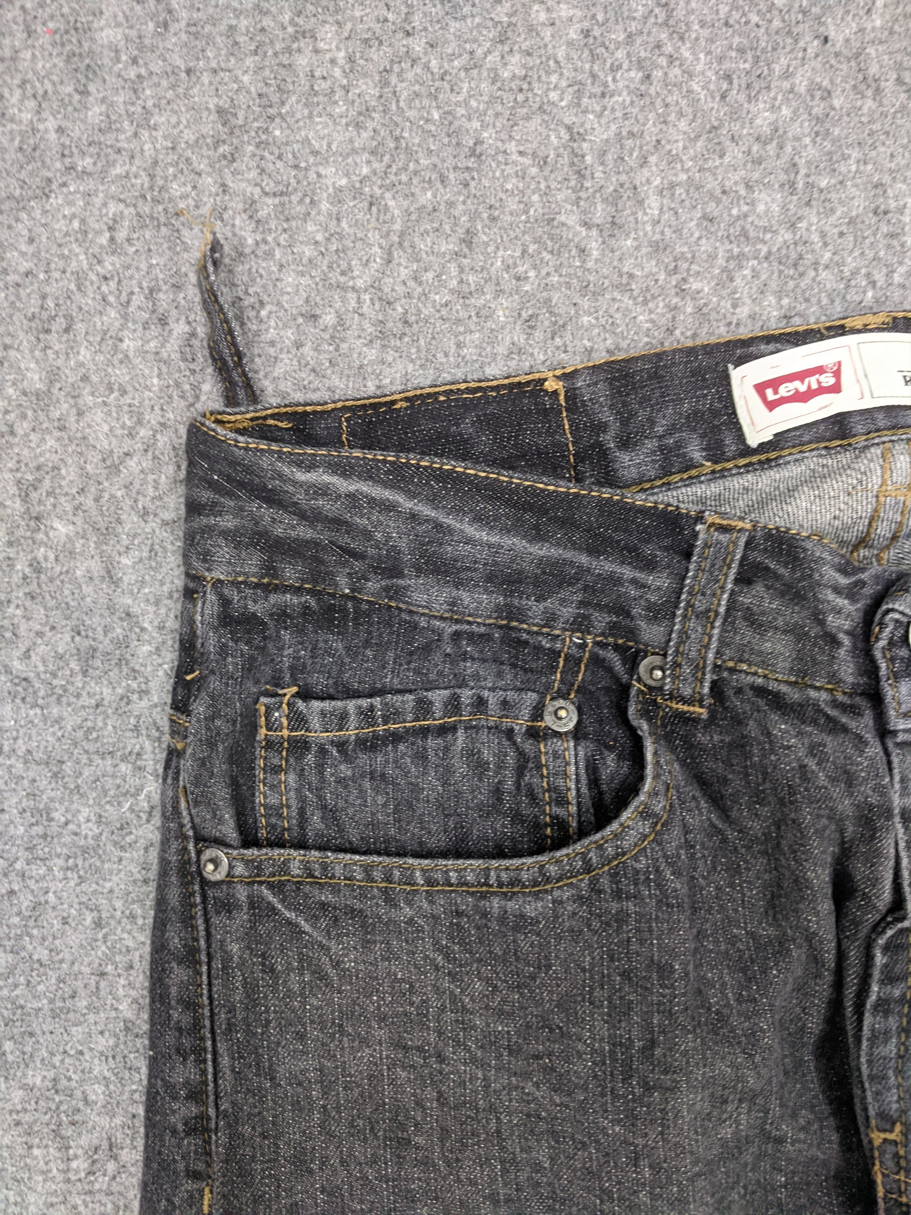 Levi's Vintage Levis 505 Light Wash Black Jeans DP0892 Size US 29 - 6 Thumbnail