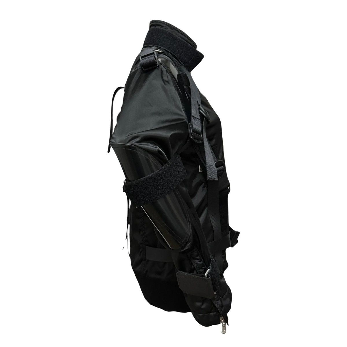 Dolce & Gabbana DOLCE&GABBANA Fall Winter 2003 Nylon PVC Bondage Jacket Size M / US 6-8 / IT 42-44 - 3 Thumbnail