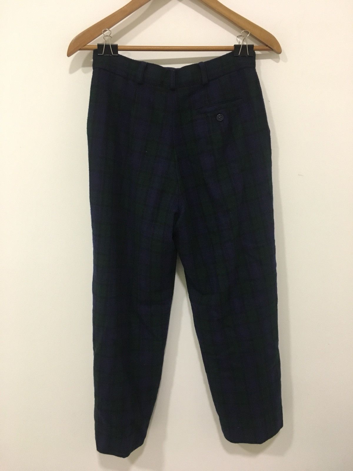 Japanese Brand wool check pant Size US 27 - 3 Thumbnail