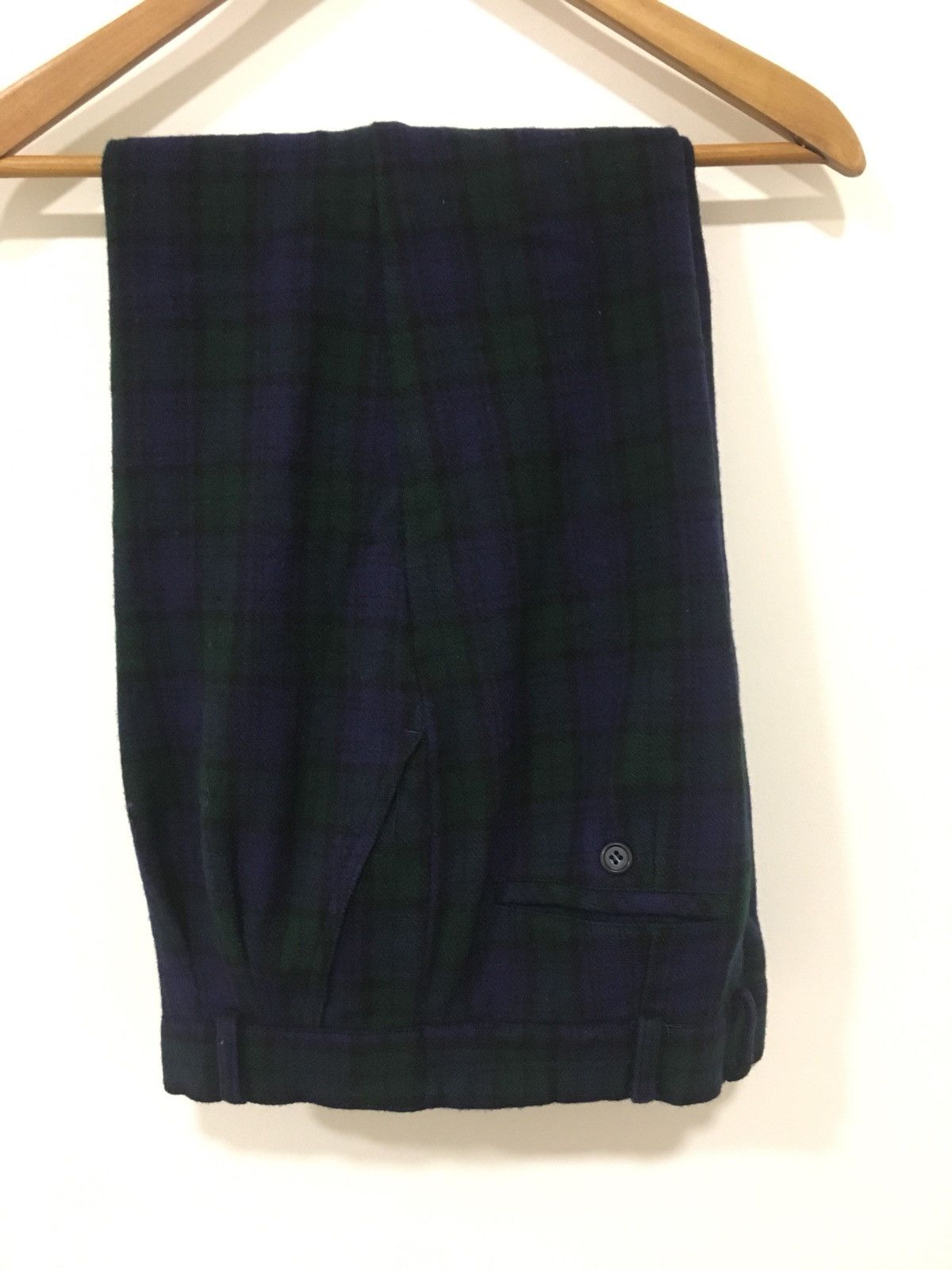 Japanese Brand wool check pant Size US 27 - 4 Thumbnail