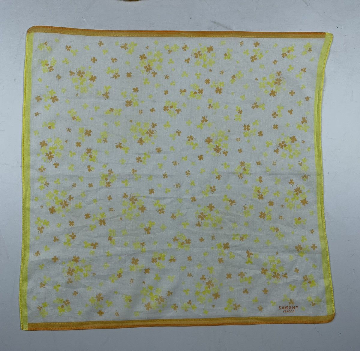 Yohji Yamamoto ysaccs bandana handkerchief neckerchief scarf turban HC0099 Size ONE SIZE - 2 Thumbnail
