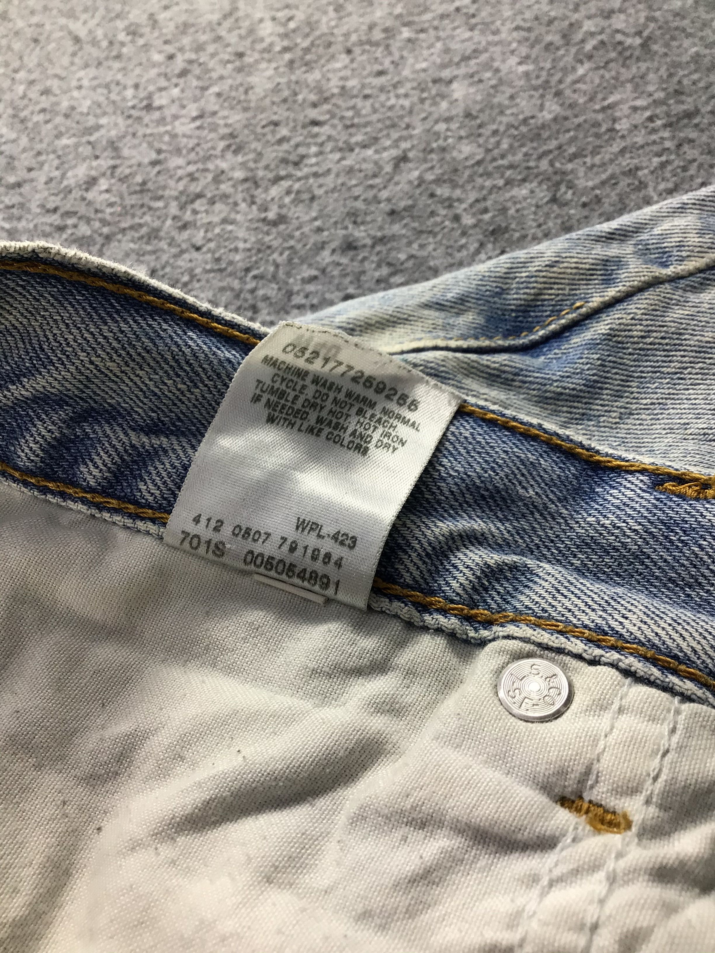 Levi's Vintage Levis 505 Jeans-JM741 Size US 40 / EU 56 - 10 Thumbnail