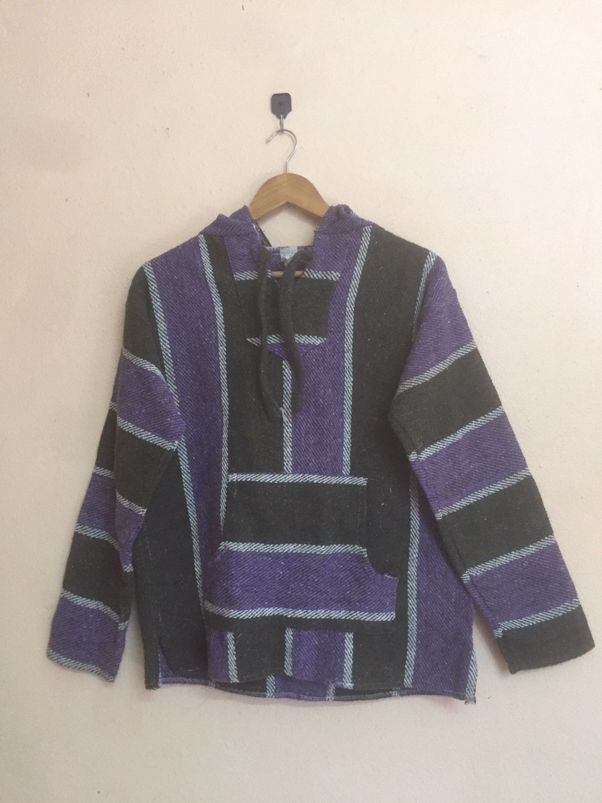 If Six Was Nine RARE MEXICAN BAJA JACKET HOODIE COLORBLOCK LIKE INDIGO Size US S / EU 44-46 / 1 - 7 Thumbnail