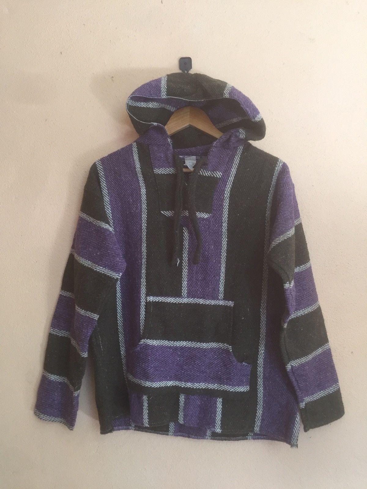 If Six Was Nine RARE MEXICAN BAJA JACKET HOODIE COLORBLOCK LIKE INDIGO Size US S / EU 44-46 / 1 - 3 Thumbnail
