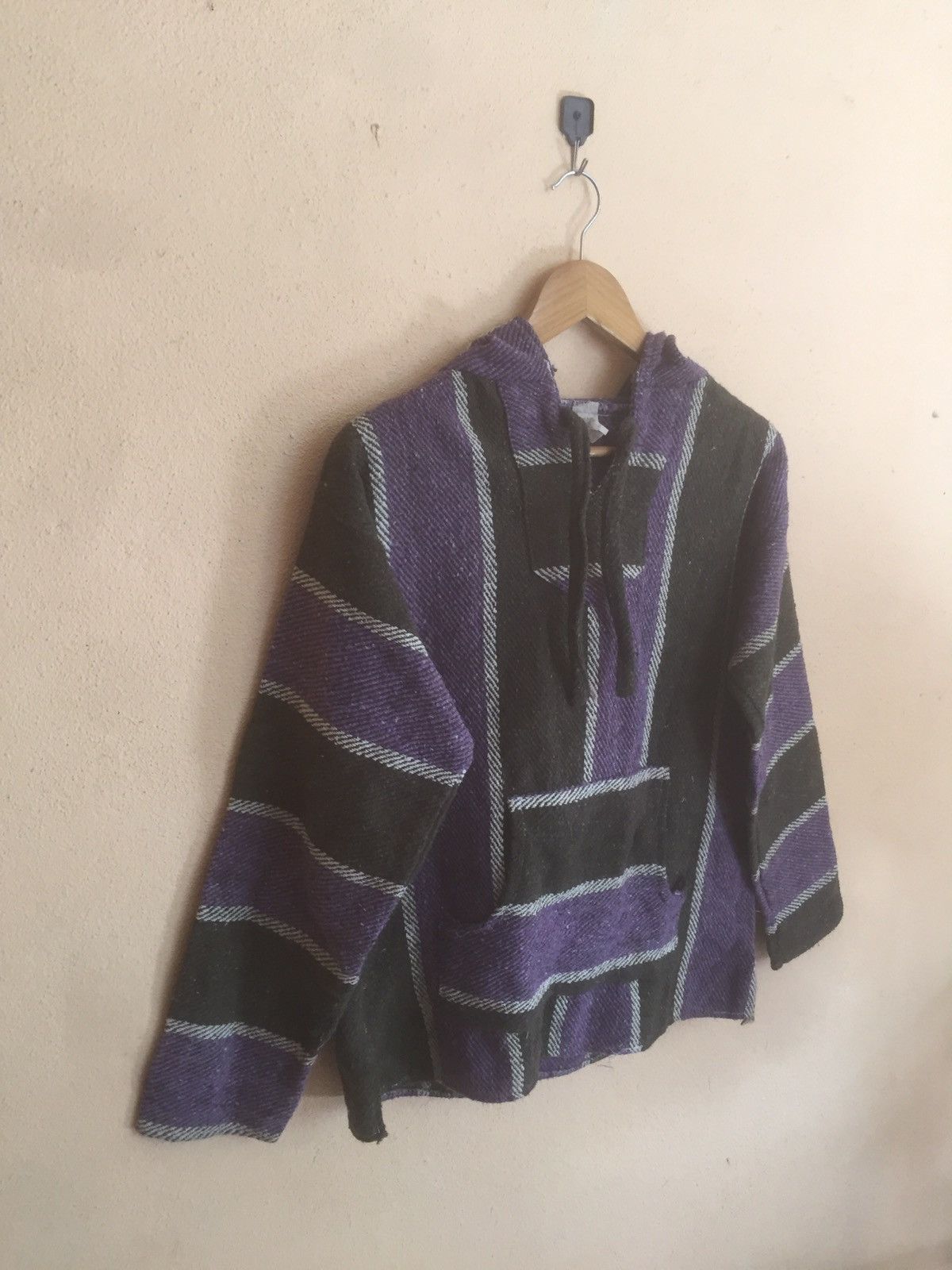 If Six Was Nine RARE MEXICAN BAJA JACKET HOODIE COLORBLOCK LIKE INDIGO Size US S / EU 44-46 / 1 - 6 Thumbnail