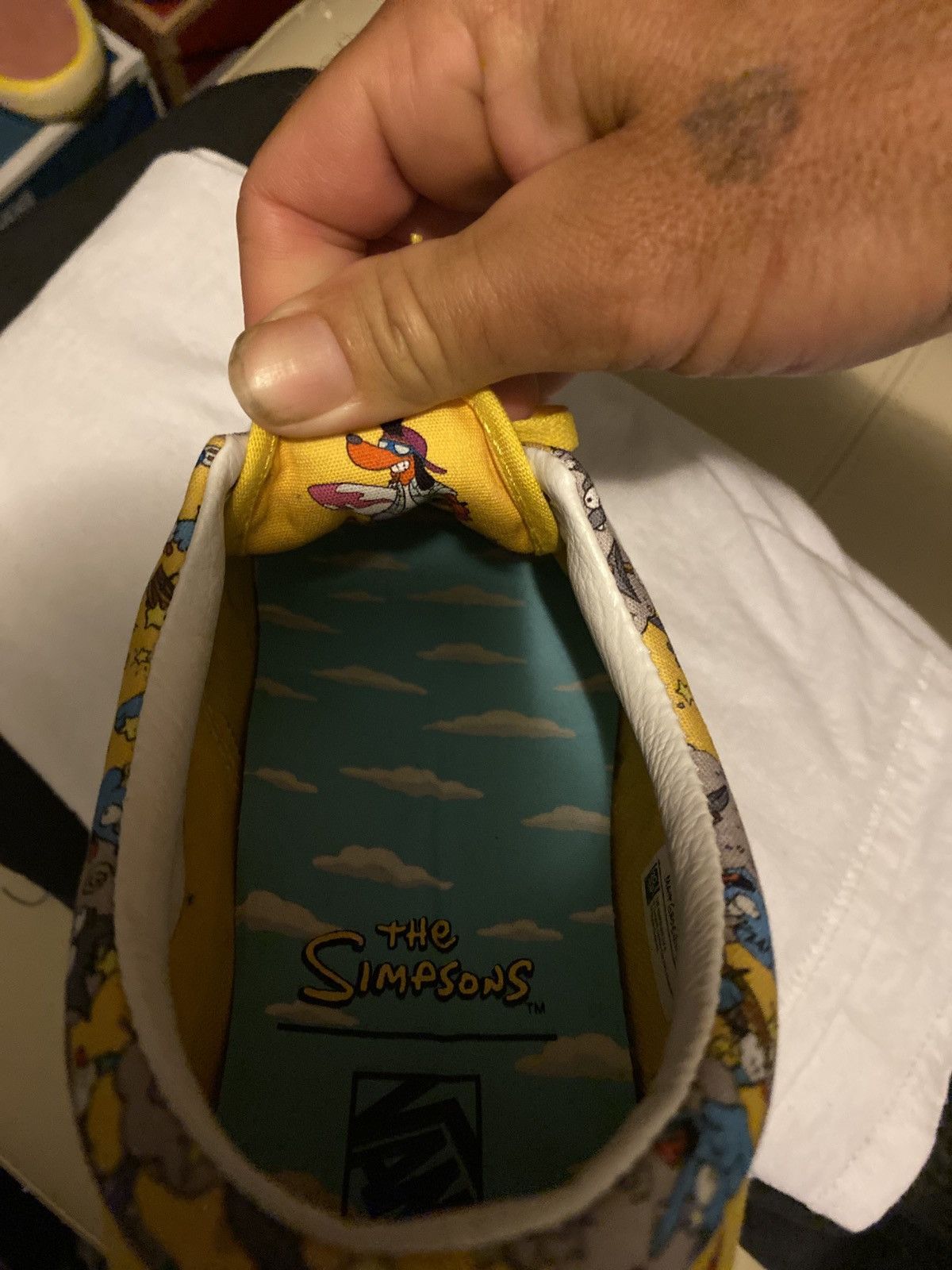 Vans Vans Itchy and Scratchy Size US 10.5 / EU 43-44 - 5 Thumbnail
