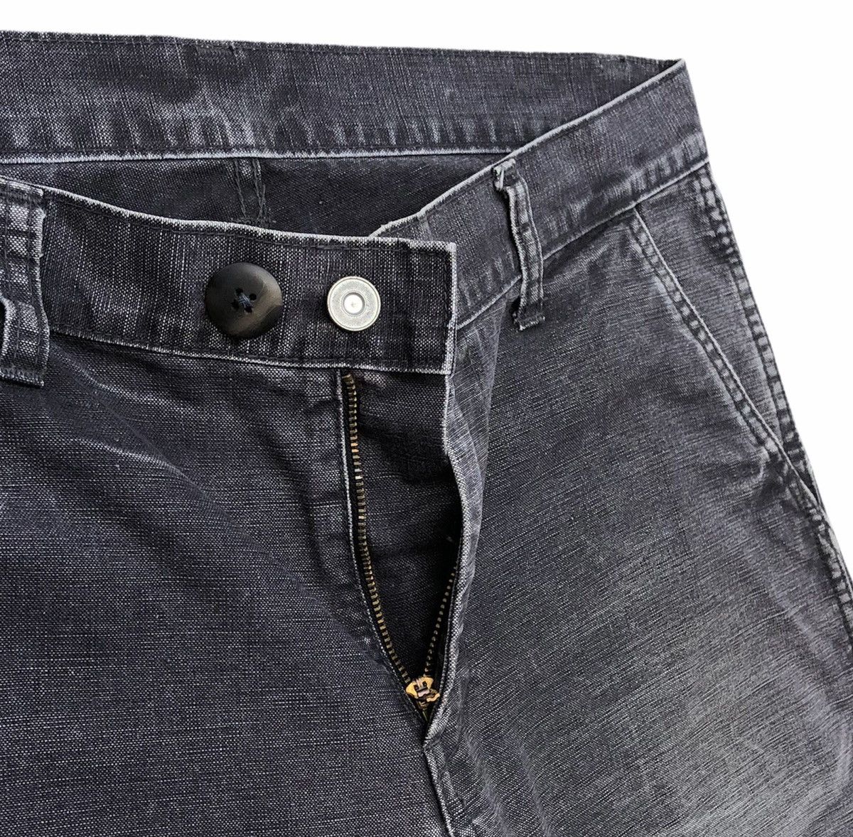Johnbull Famous japanese brand Johnbull charcoal denim pants Size US 34 / EU 50 - 4 Thumbnail