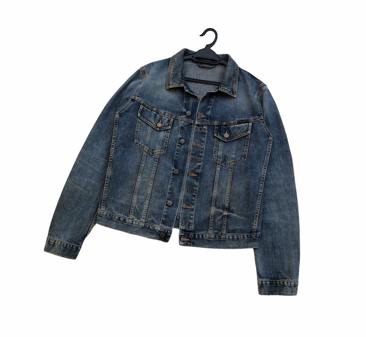 Nudie Jeans Nudie Jeans Blue Billy Joakim Denim Jacket Size US M / EU 48-50 / 2 - 3 Thumbnail