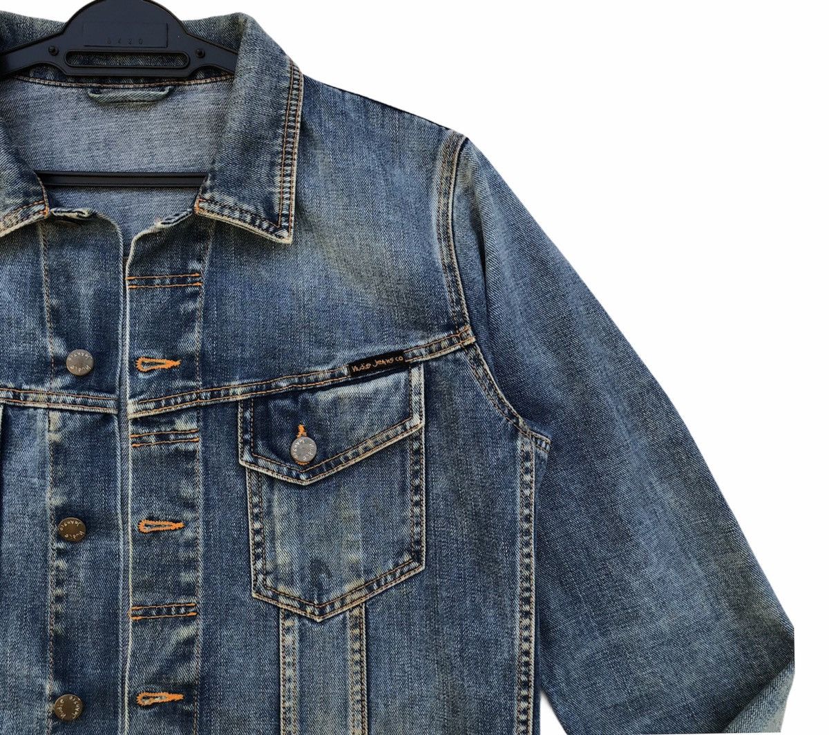 Nudie Jeans Nudie Jeans Blue Billy Joakim Denim Jacket Size US M / EU 48-50 / 2 - 13 Thumbnail
