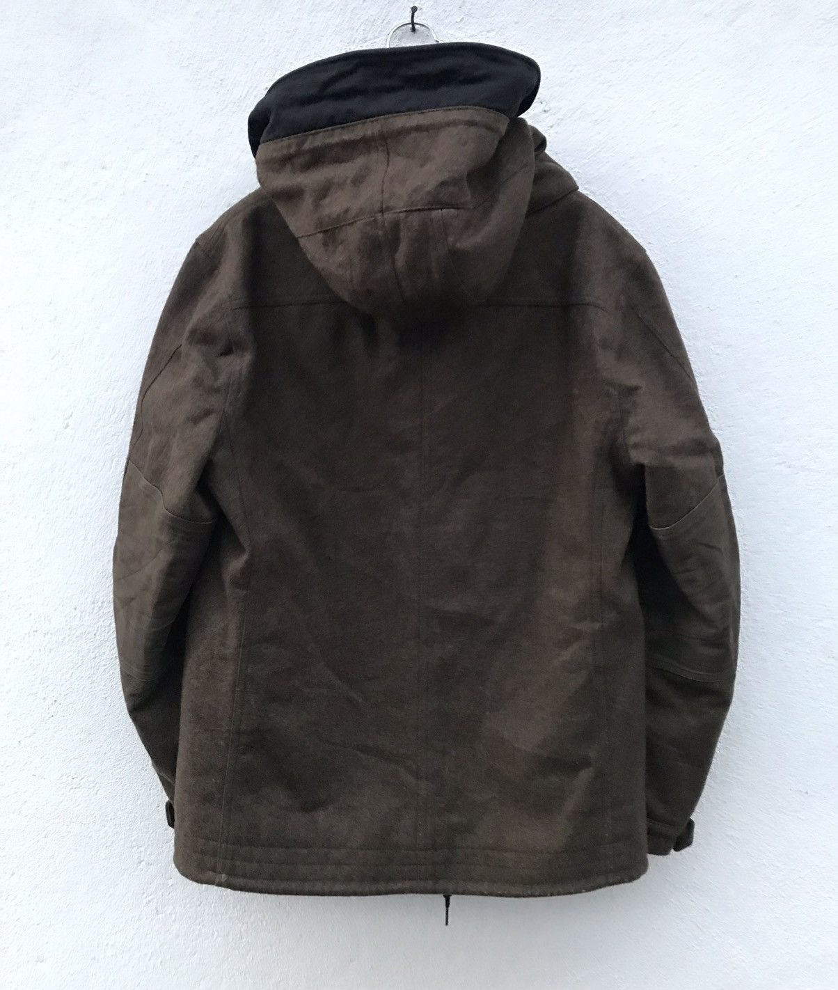 United Arrows Japan Brand Green Label Relaxing Wool Hooded Jackets Size US M / EU 48-50 / 2 - 4 Thumbnail