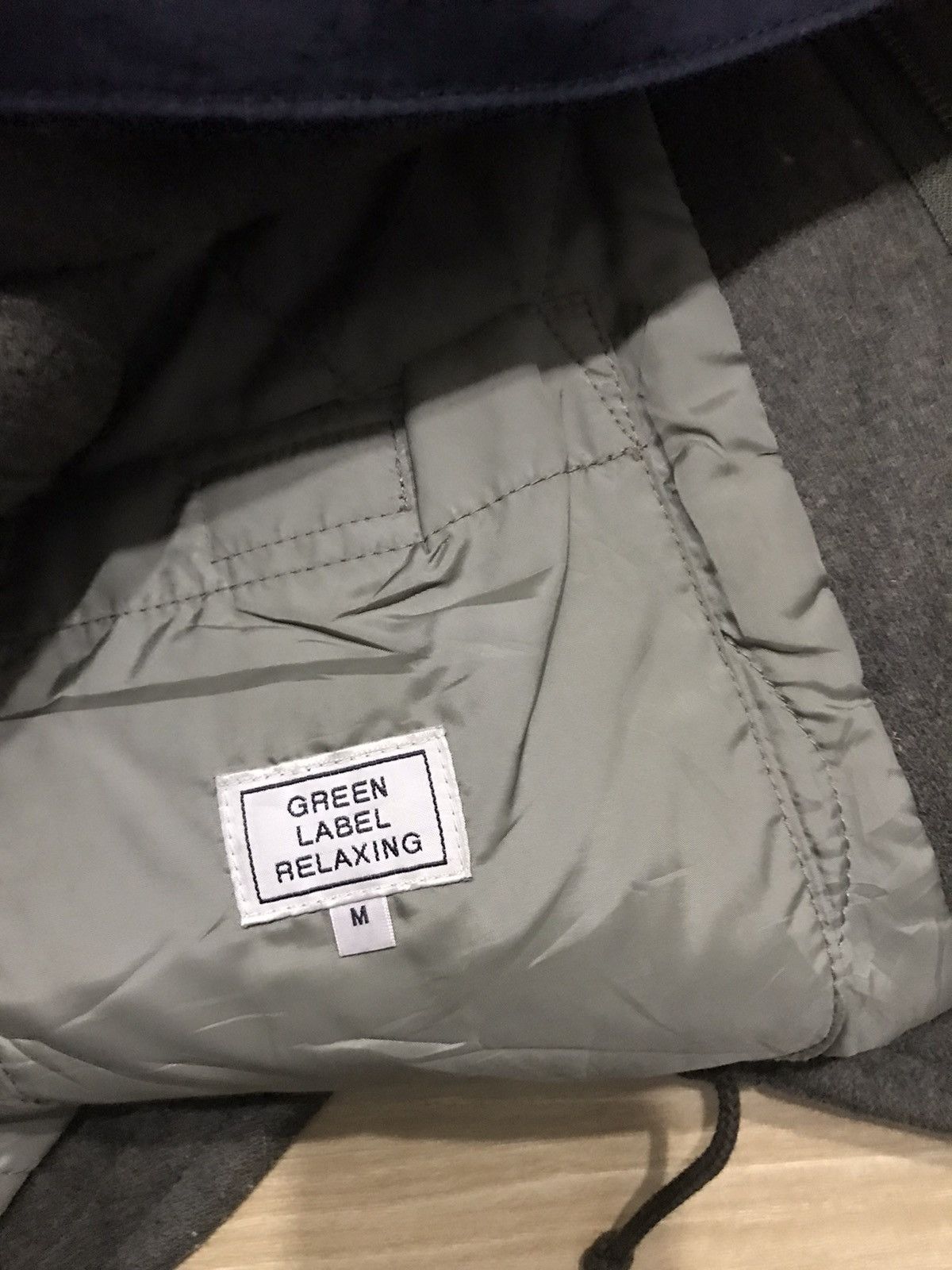 United Arrows Japan Brand Green Label Relaxing Wool Hooded Jackets Size US M / EU 48-50 / 2 - 10 Thumbnail