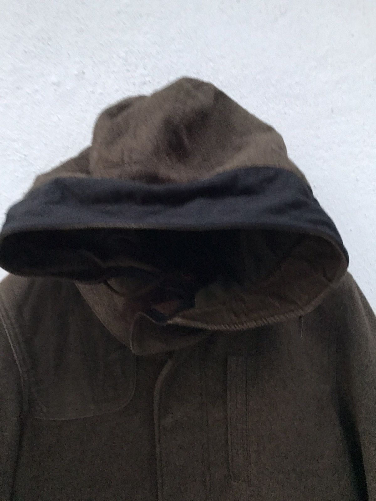 United Arrows Japan Brand Green Label Relaxing Wool Hooded Jackets Size US M / EU 48-50 / 2 - 3 Thumbnail