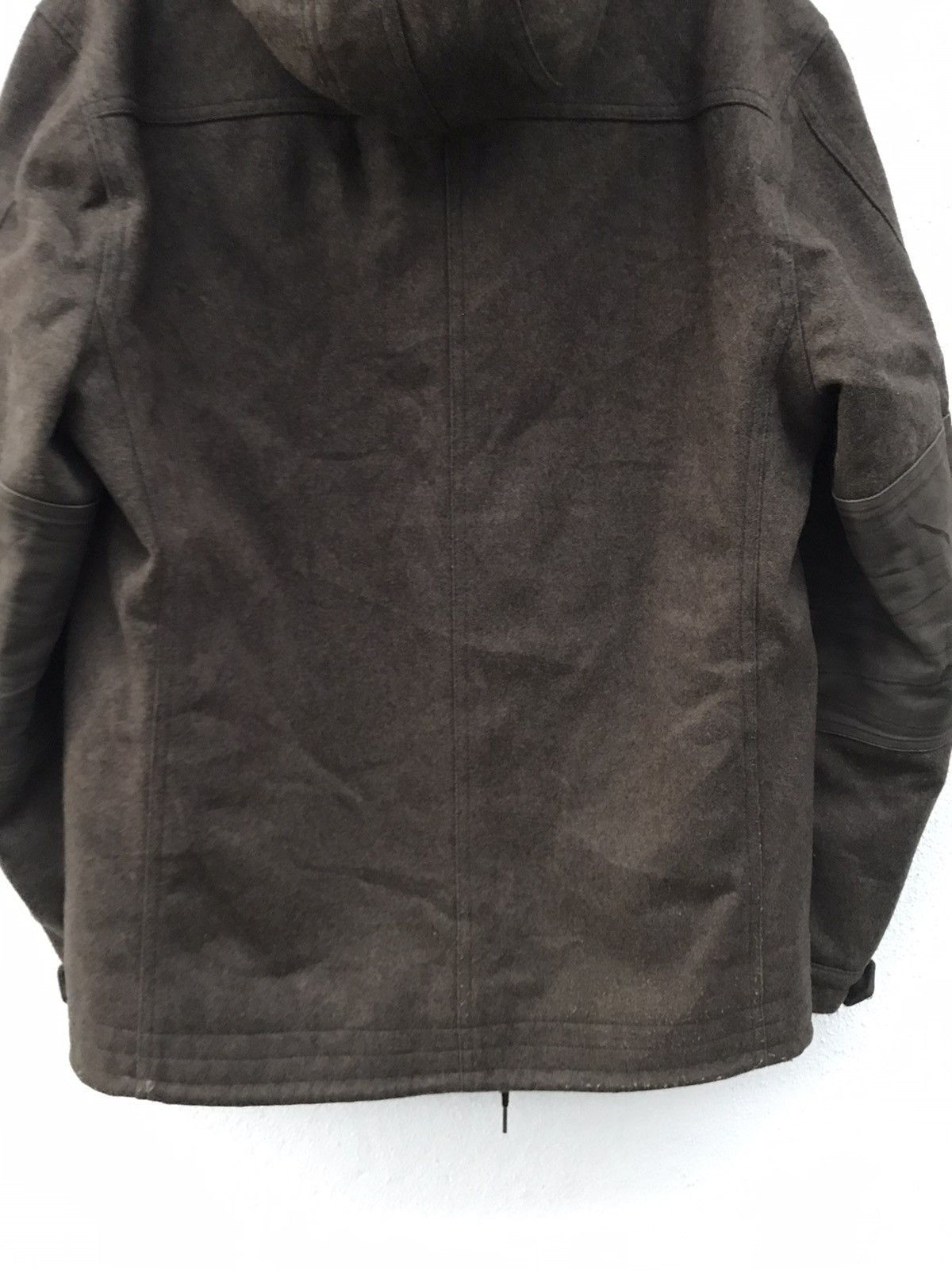 United Arrows Japan Brand Green Label Relaxing Wool Hooded Jackets Size US M / EU 48-50 / 2 - 5 Thumbnail